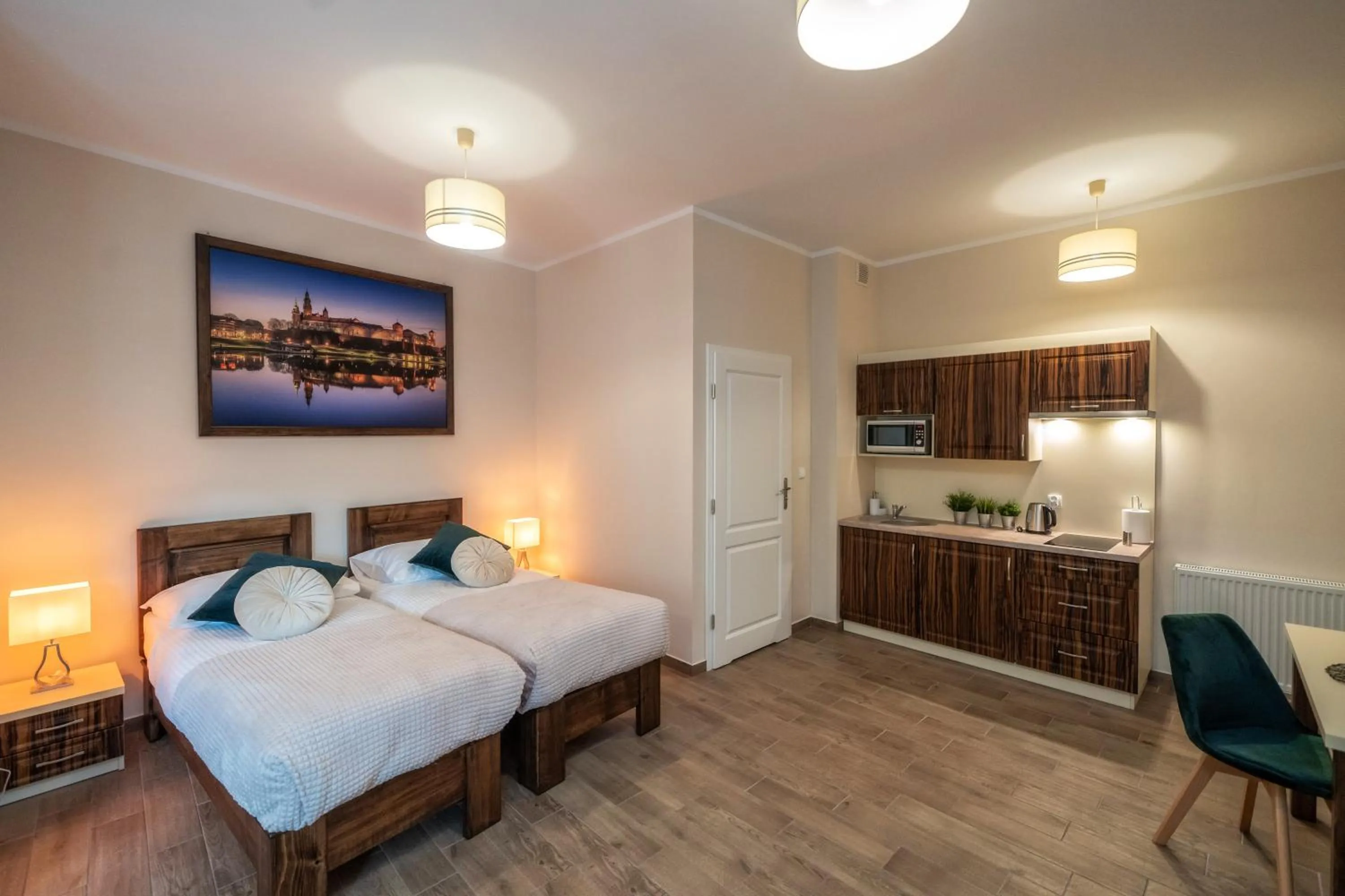 Bed in Apartments 17 Szewska