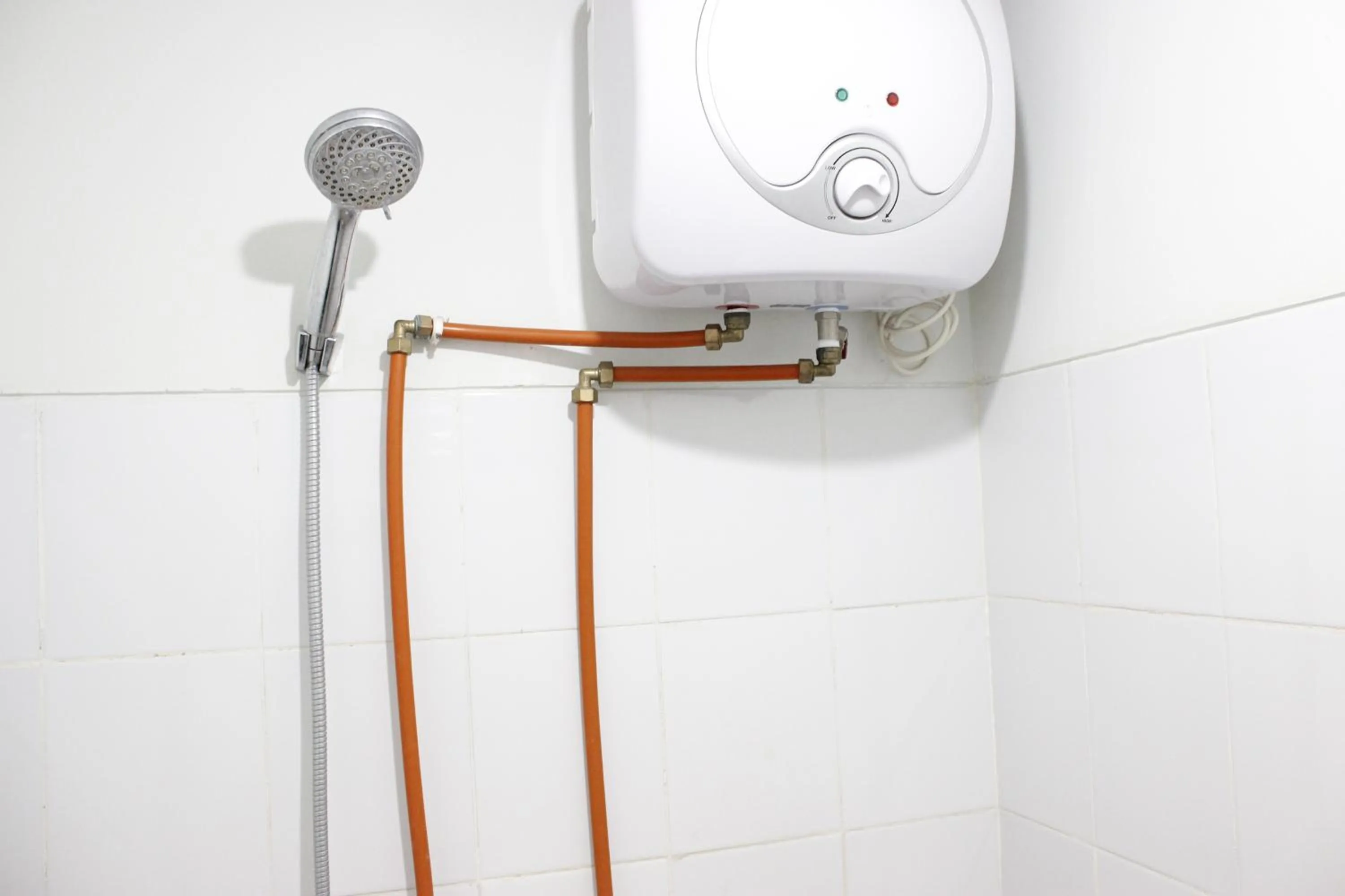 Bathroom in Minimalist Studio Apartment at The Suite @Metro By Travelio