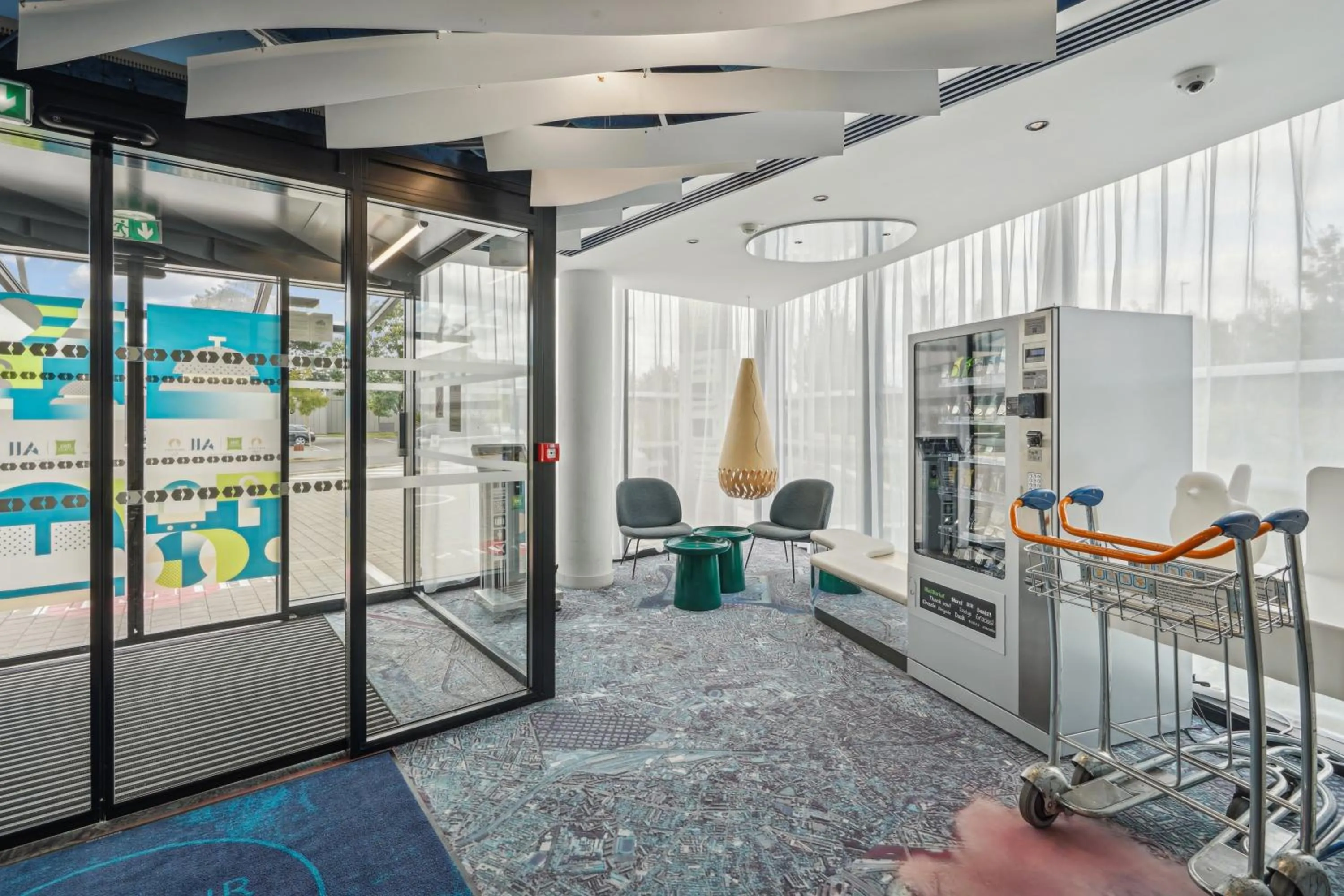 Lobby or reception in ibis Styles Paris Orly Airport