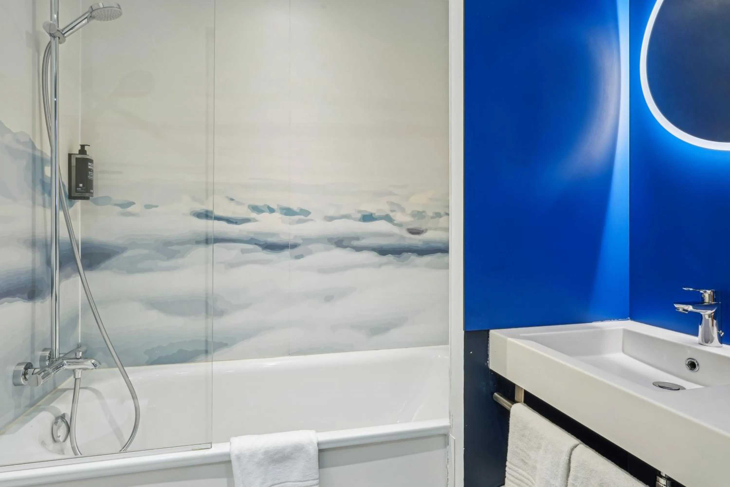 Bathroom in ibis Styles Paris Orly Airport