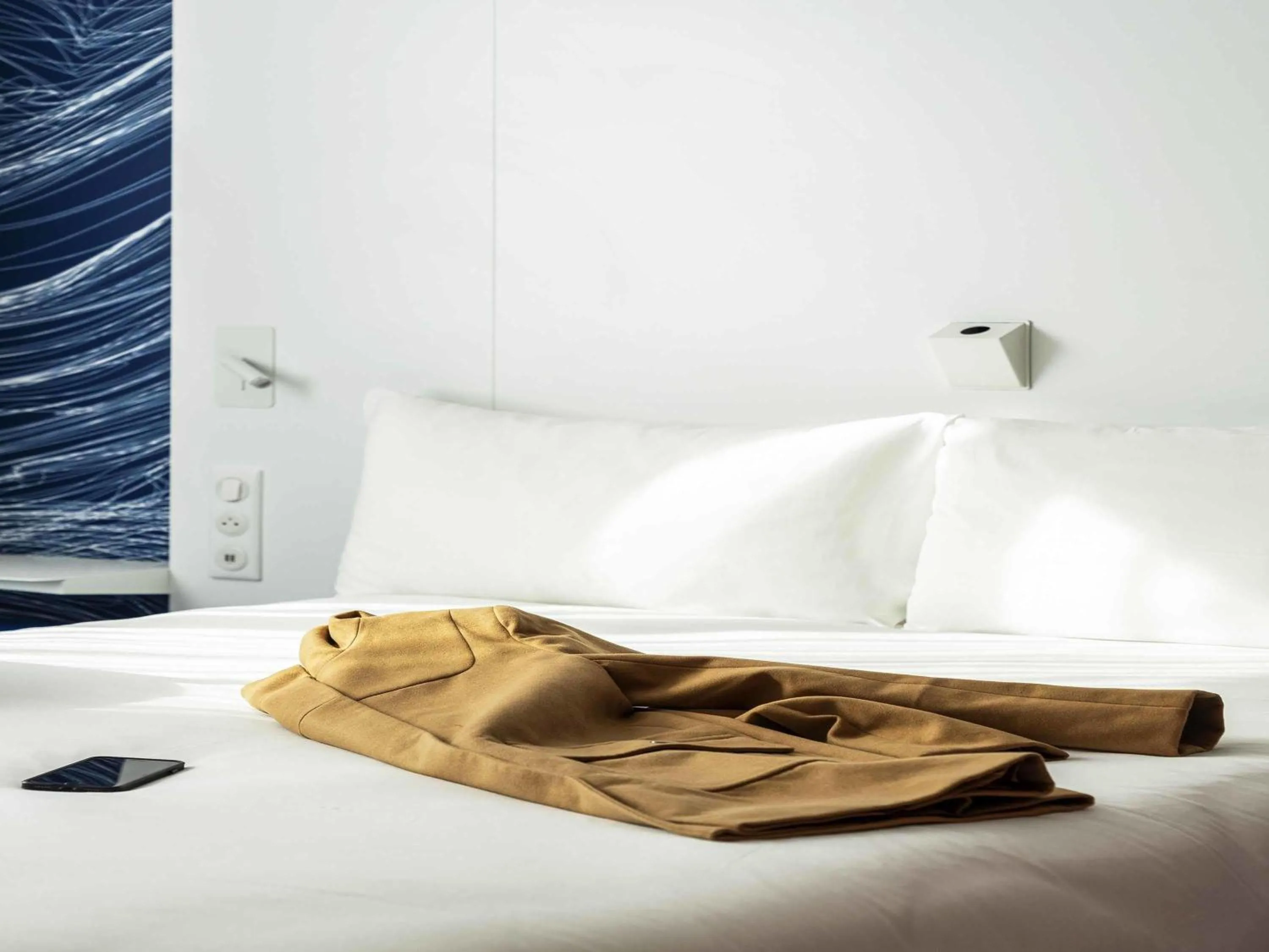 Bedroom, Bed in ibis Styles Paris Orly Airport