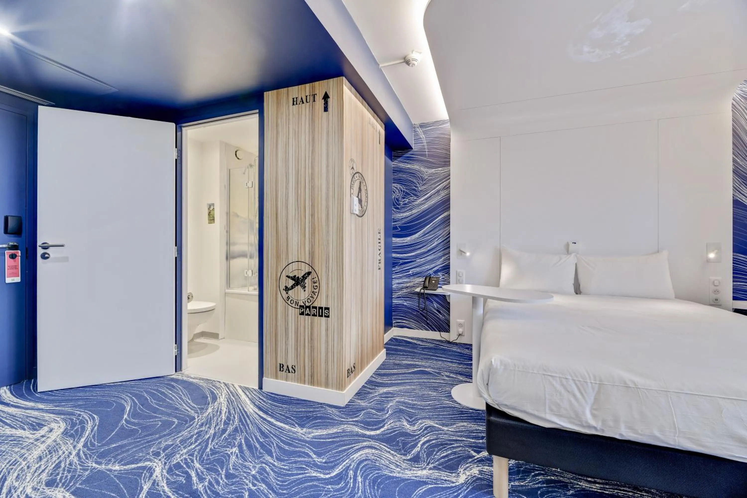 Bed in ibis Styles Paris Orly Airport