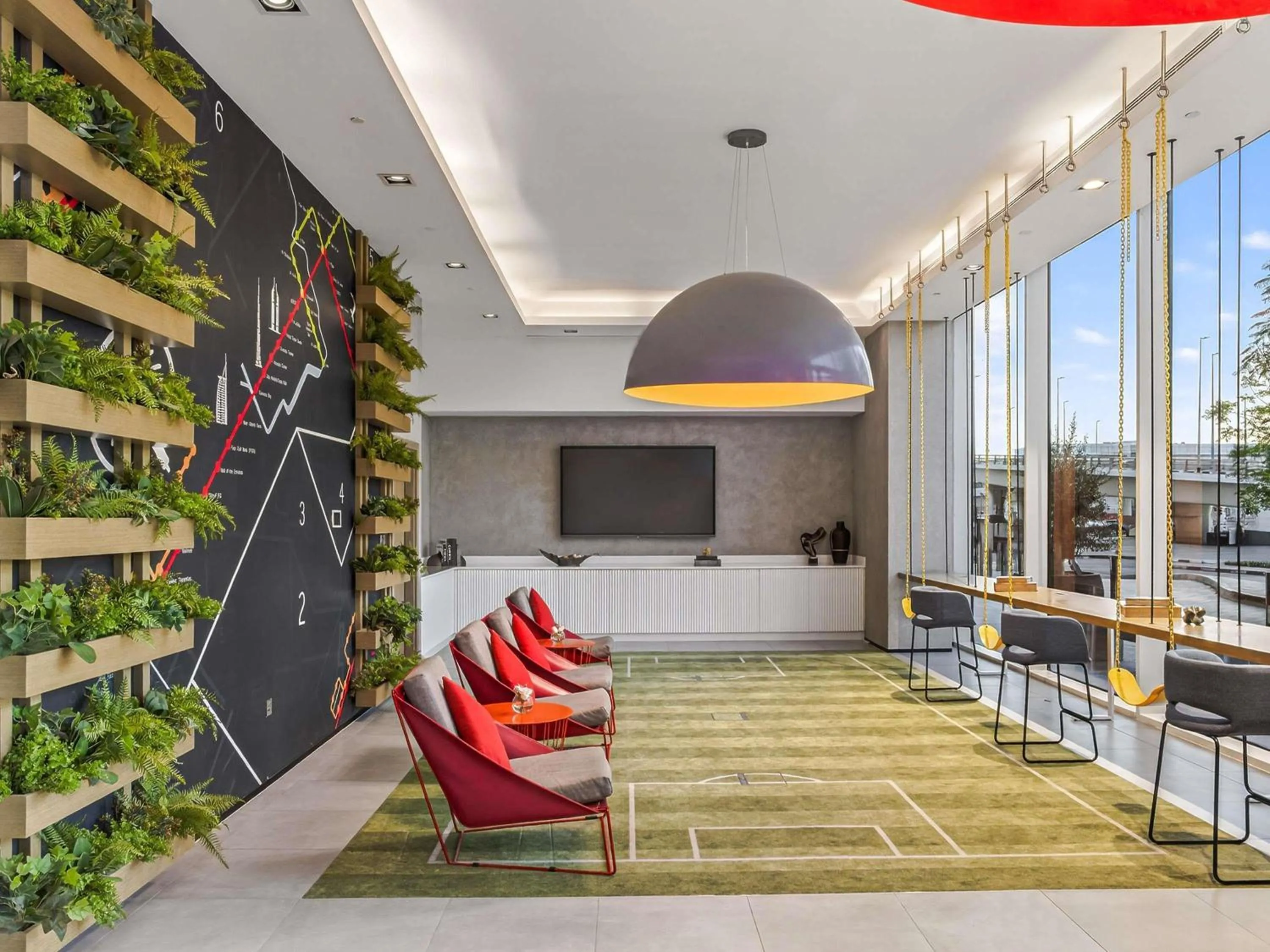 Property building in ibis Styles Dubai Airport Hotel