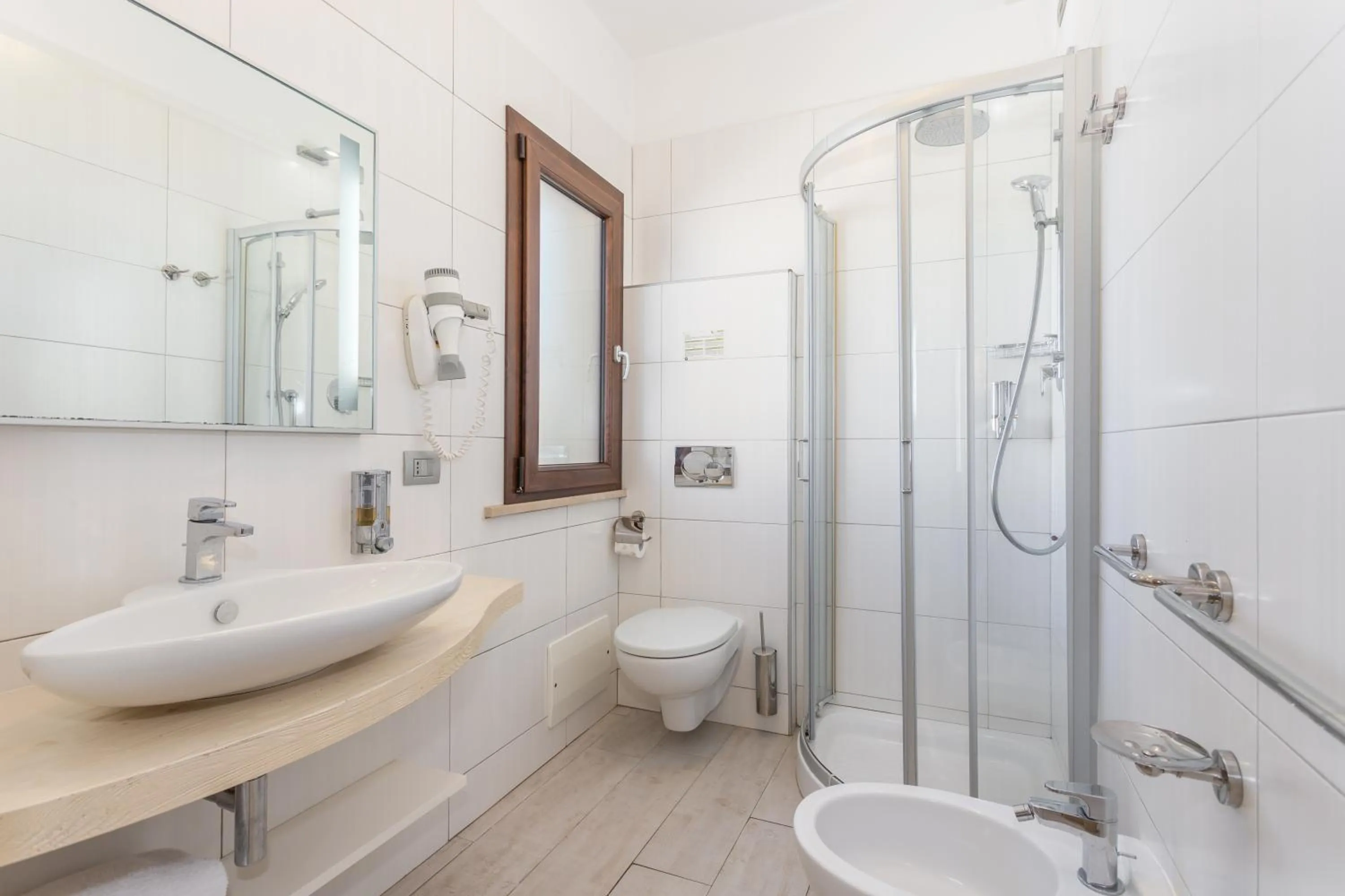 Bathroom in Hotel Belvir