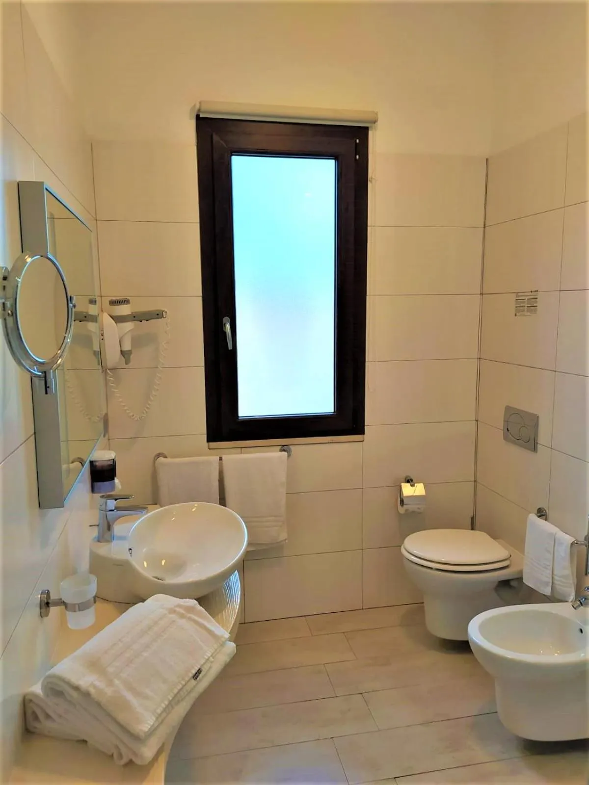 Bathroom in Hotel Belvir