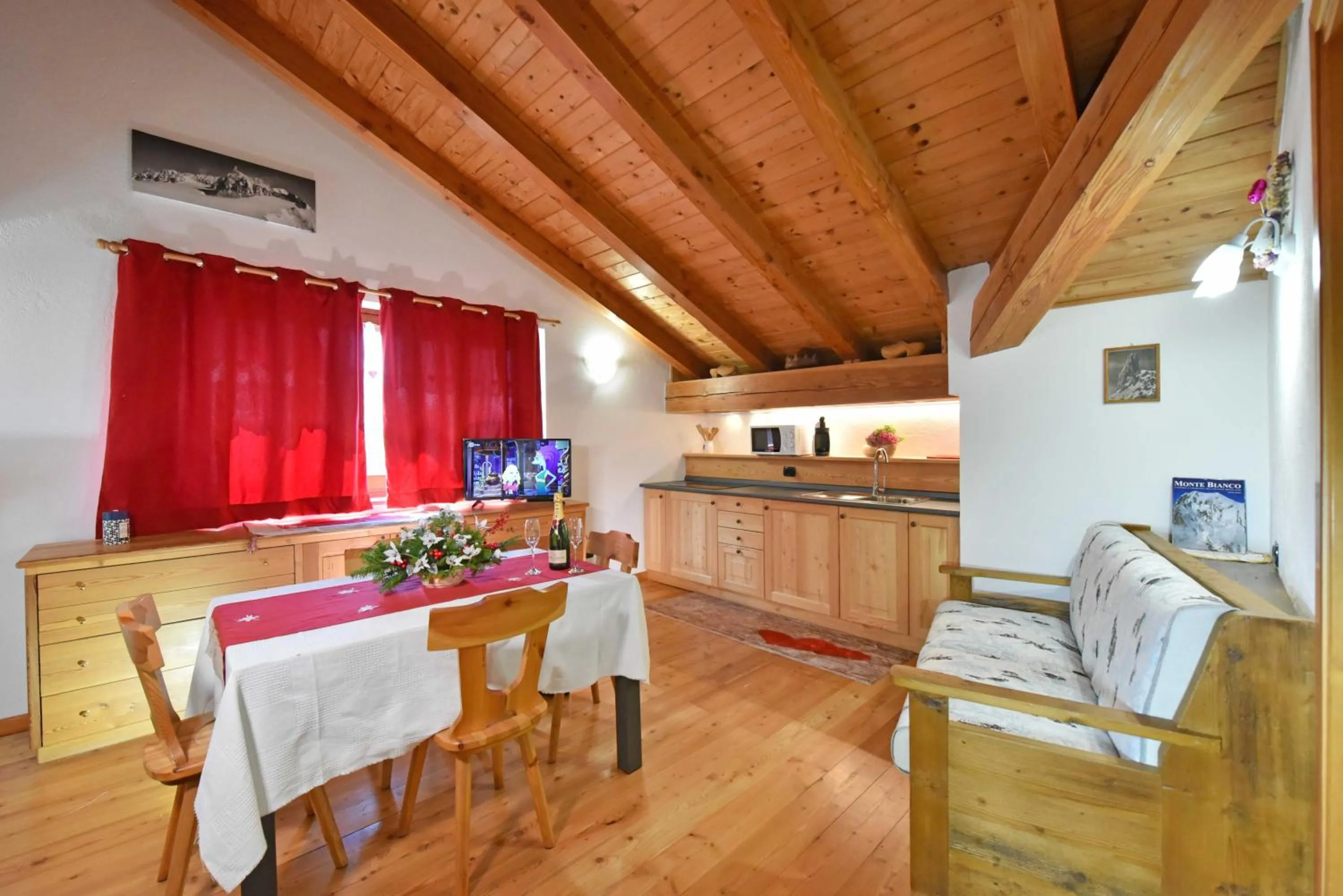 Living room in La Casa Della Guida