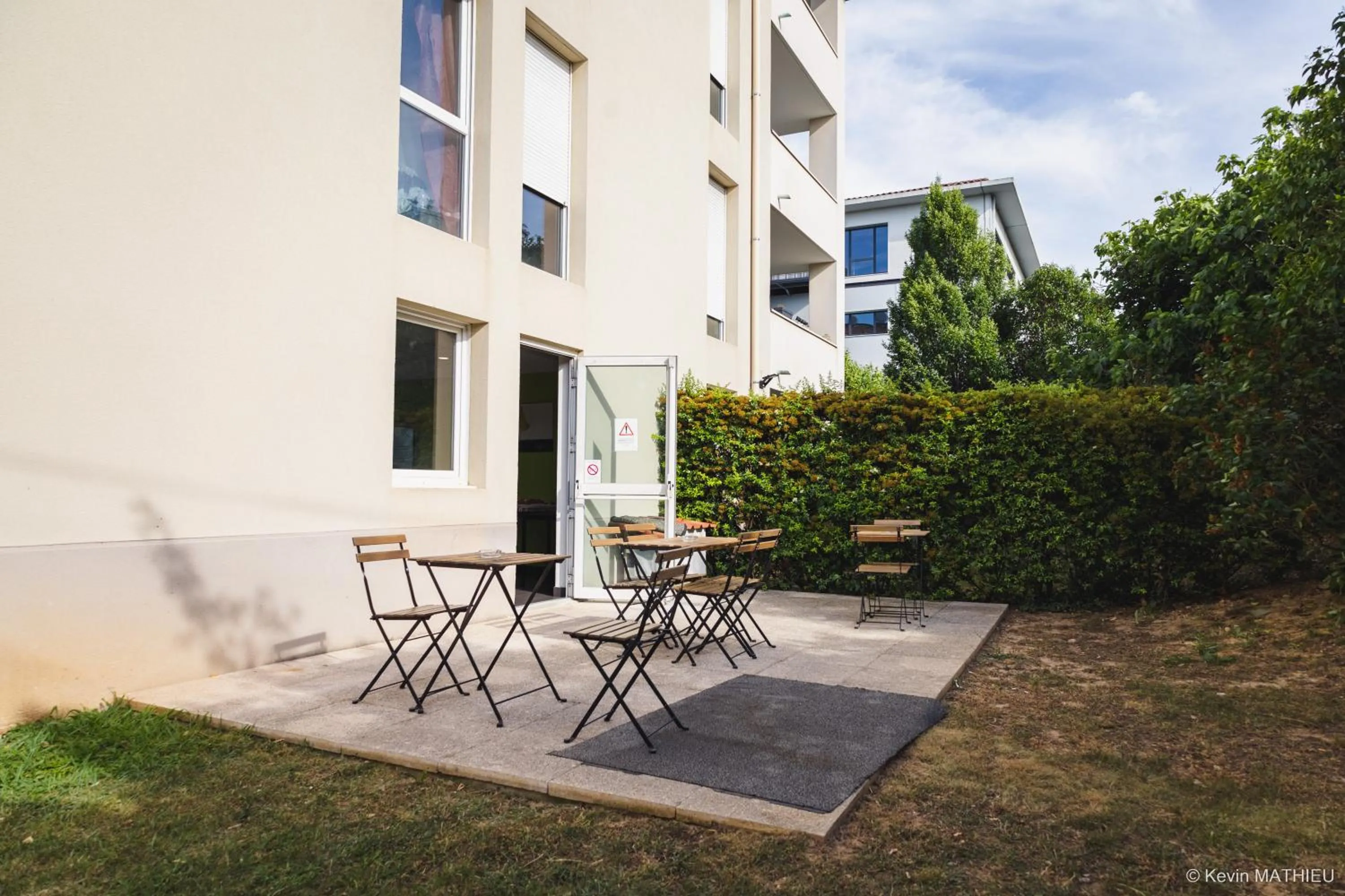 Patio in Résidence Les Académies Aixoise