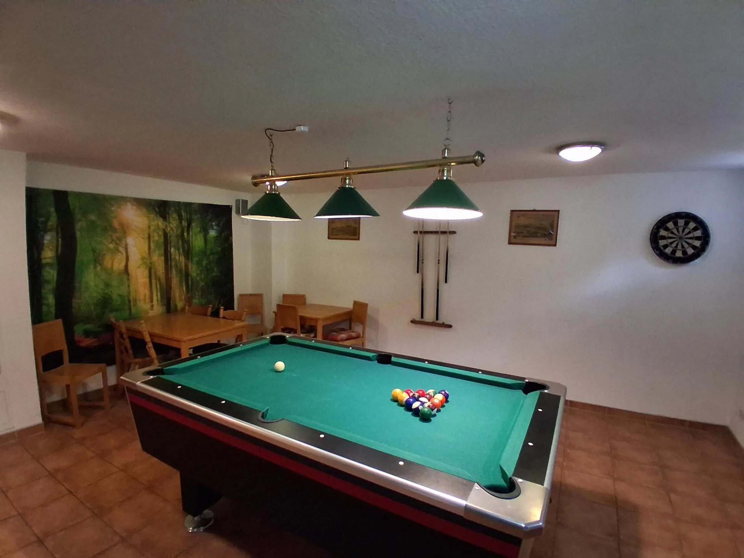 Billiard in Hotel Haus Oberland