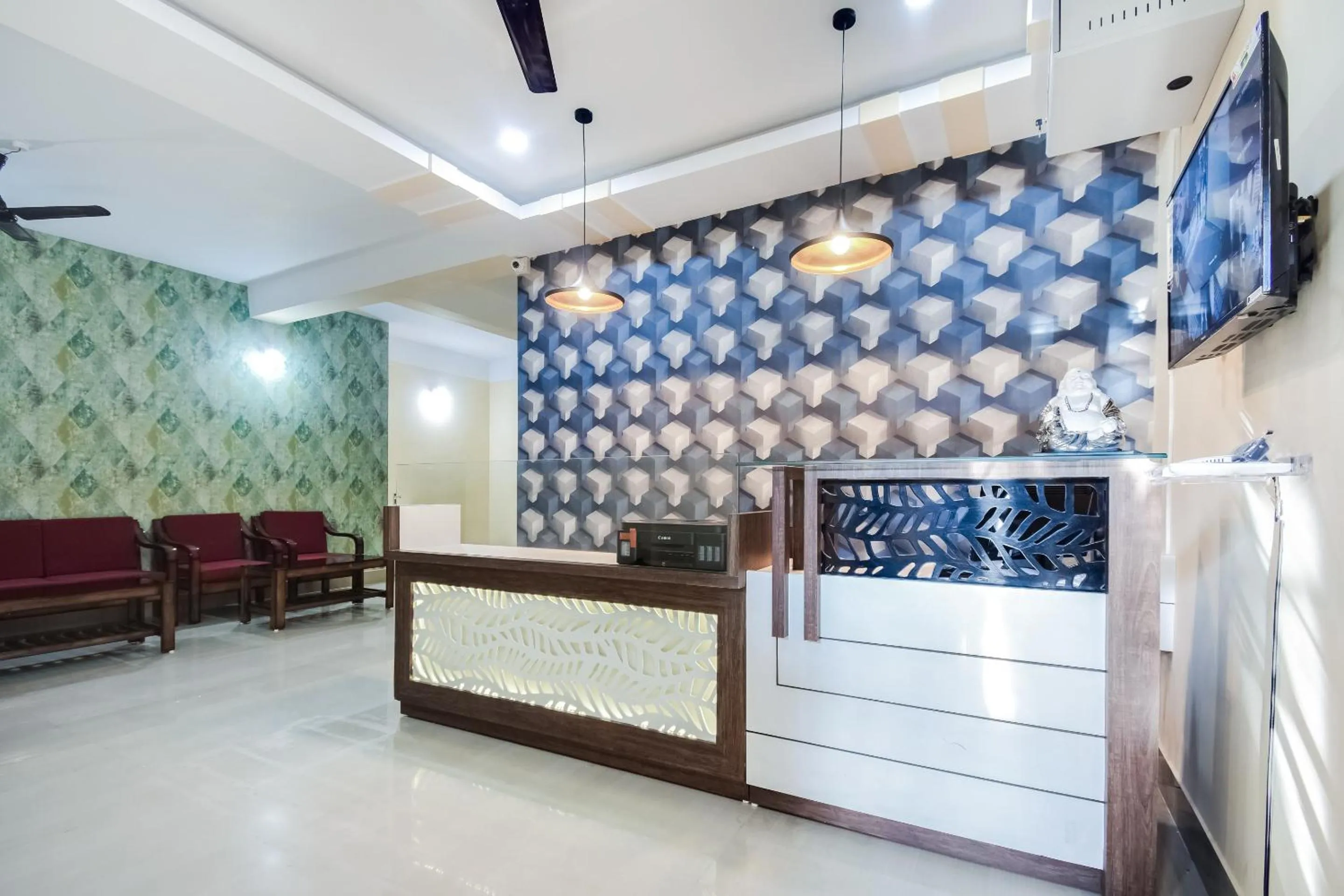 Lobby or reception in Super Hotel O Royal Pearl Inn