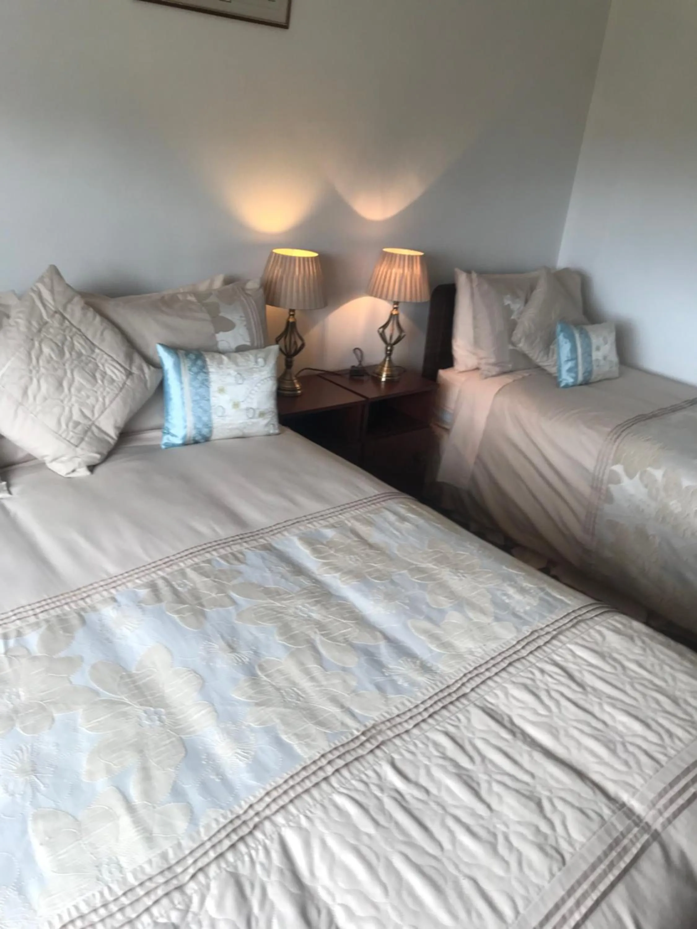 Bed in Marguerite's B&B