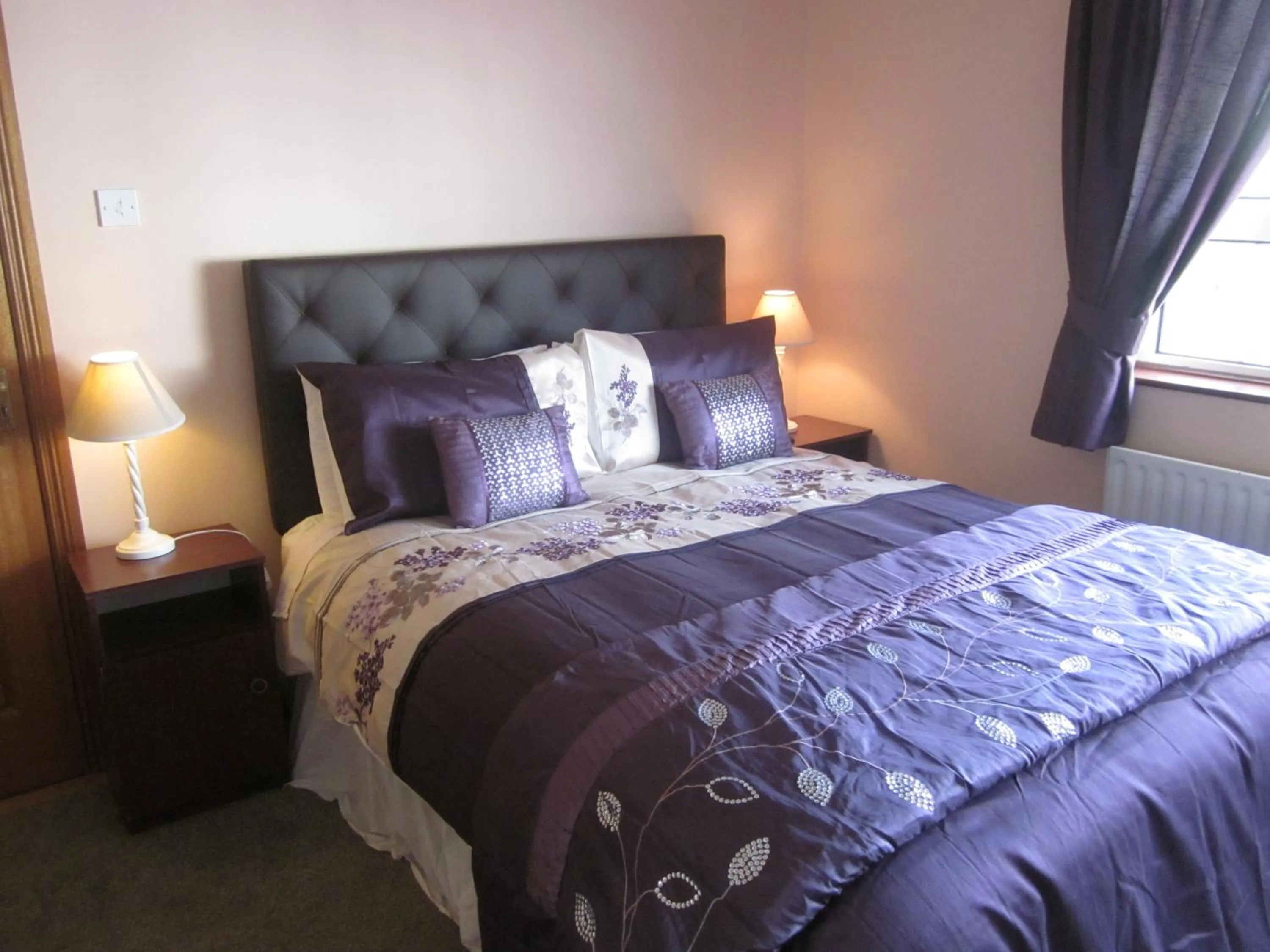 Bed in Marguerite's B&B