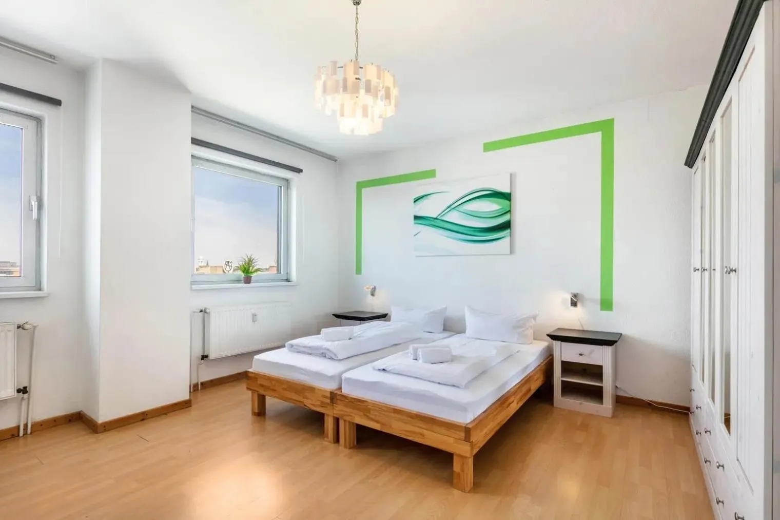 Bed in Apartments Schöneberg