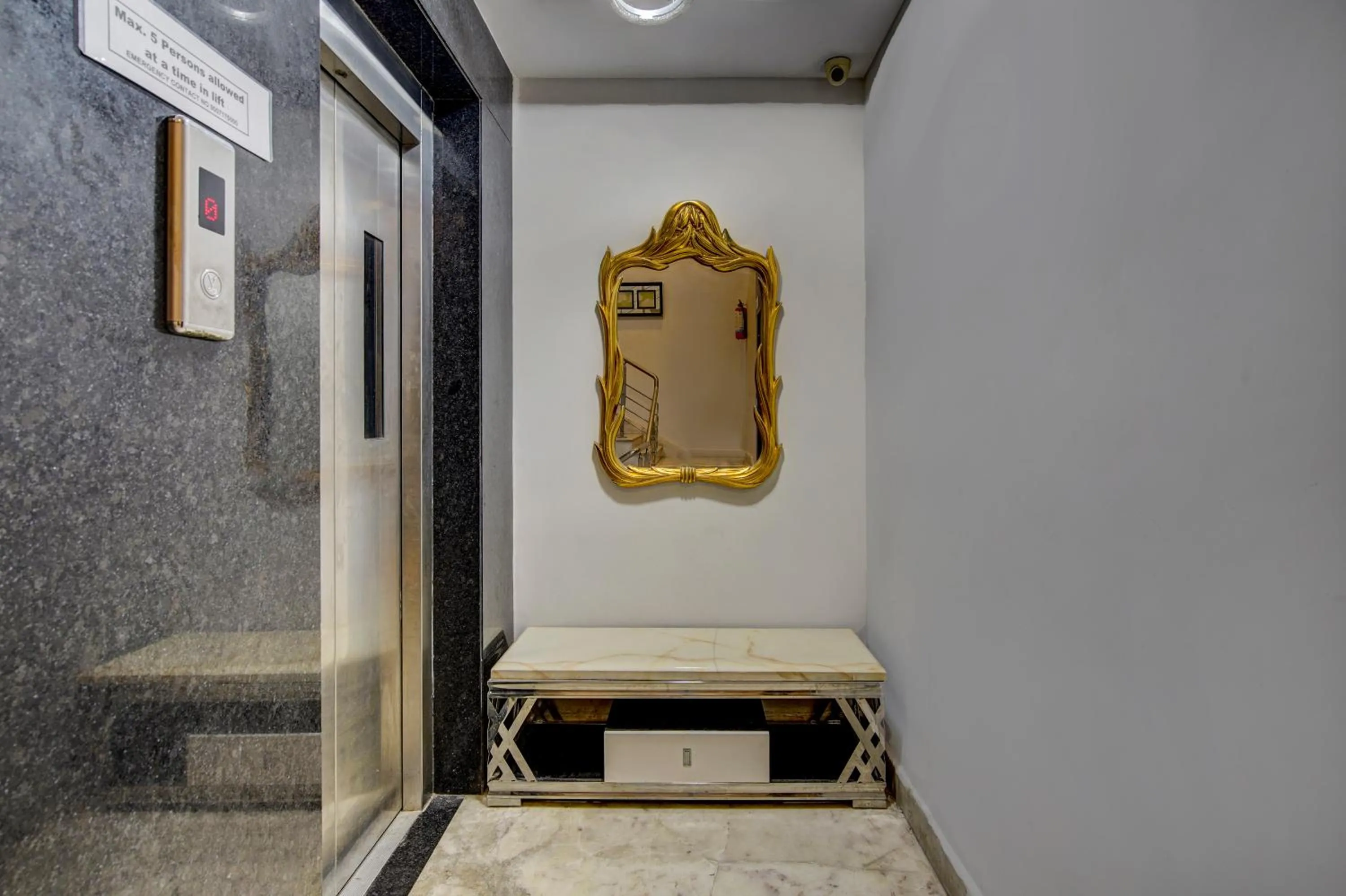 elevator in Treebo Soho Newtown Near New Town Bus Stand