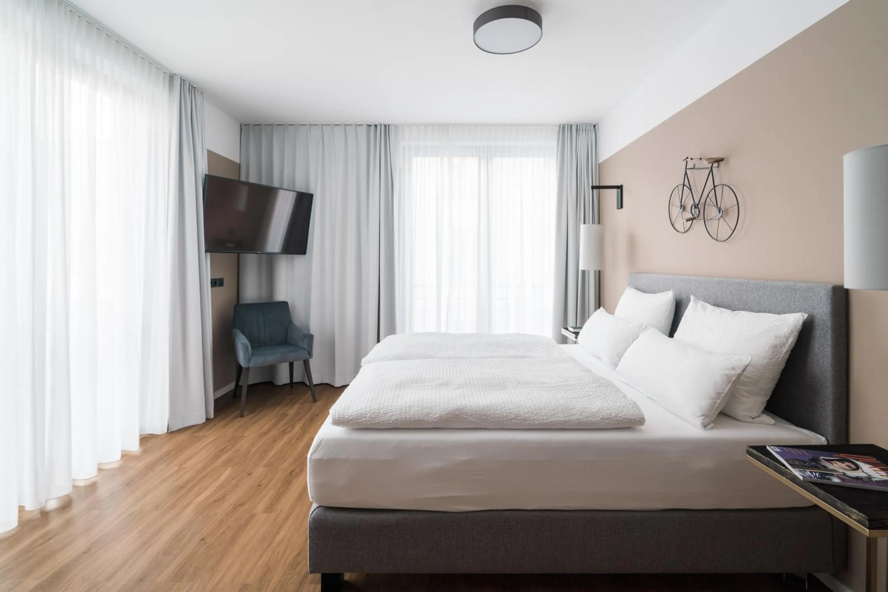 Bed in Velotel Bad Saarow