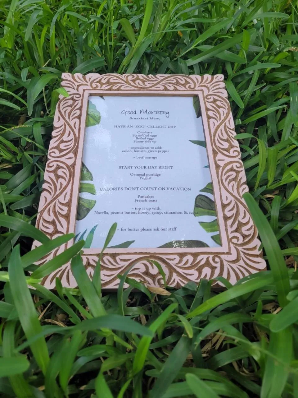 Breakfast in Siri Beach Lodge