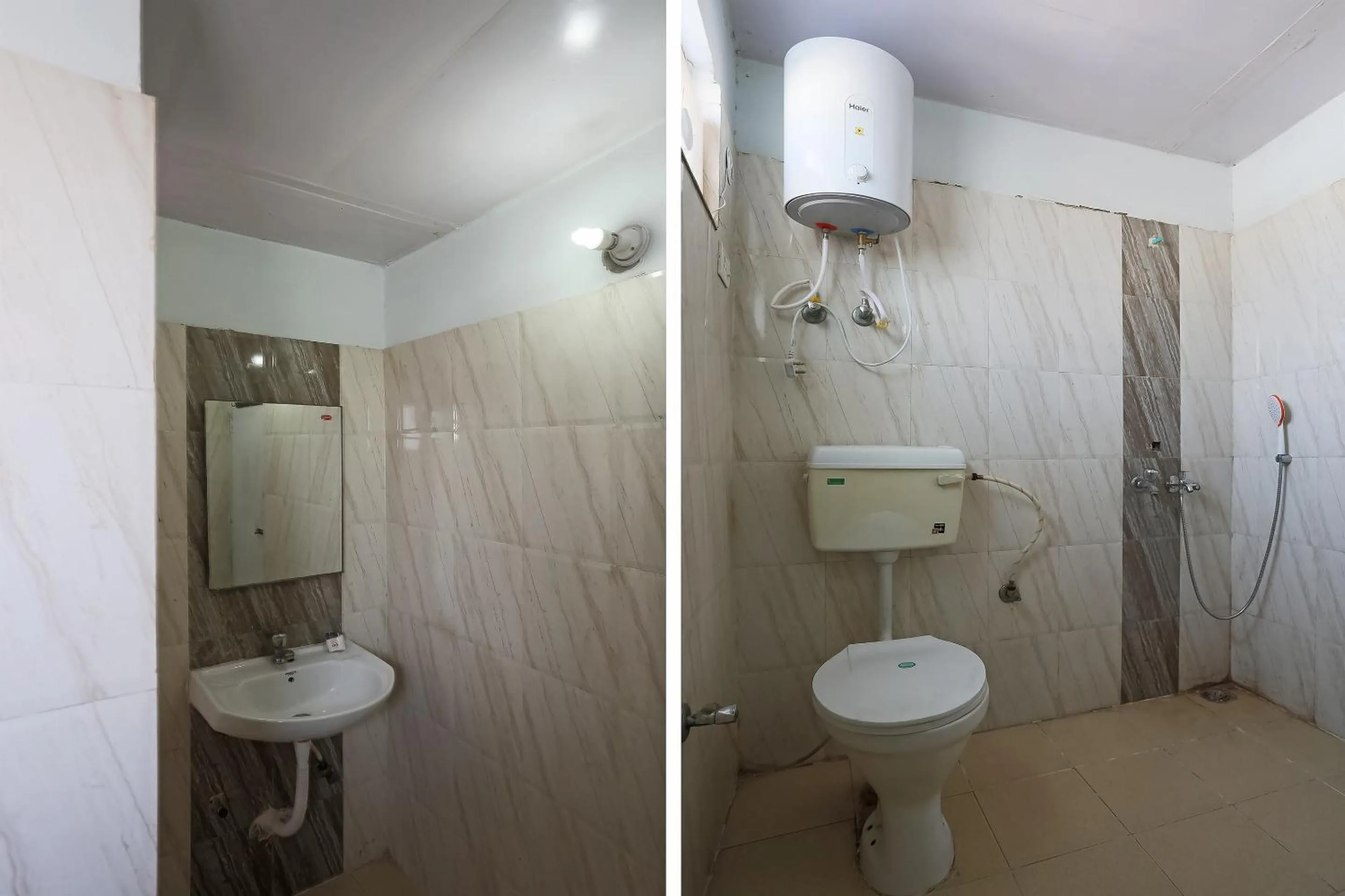 Bathroom in Hotel O M.M. Paradise & PG