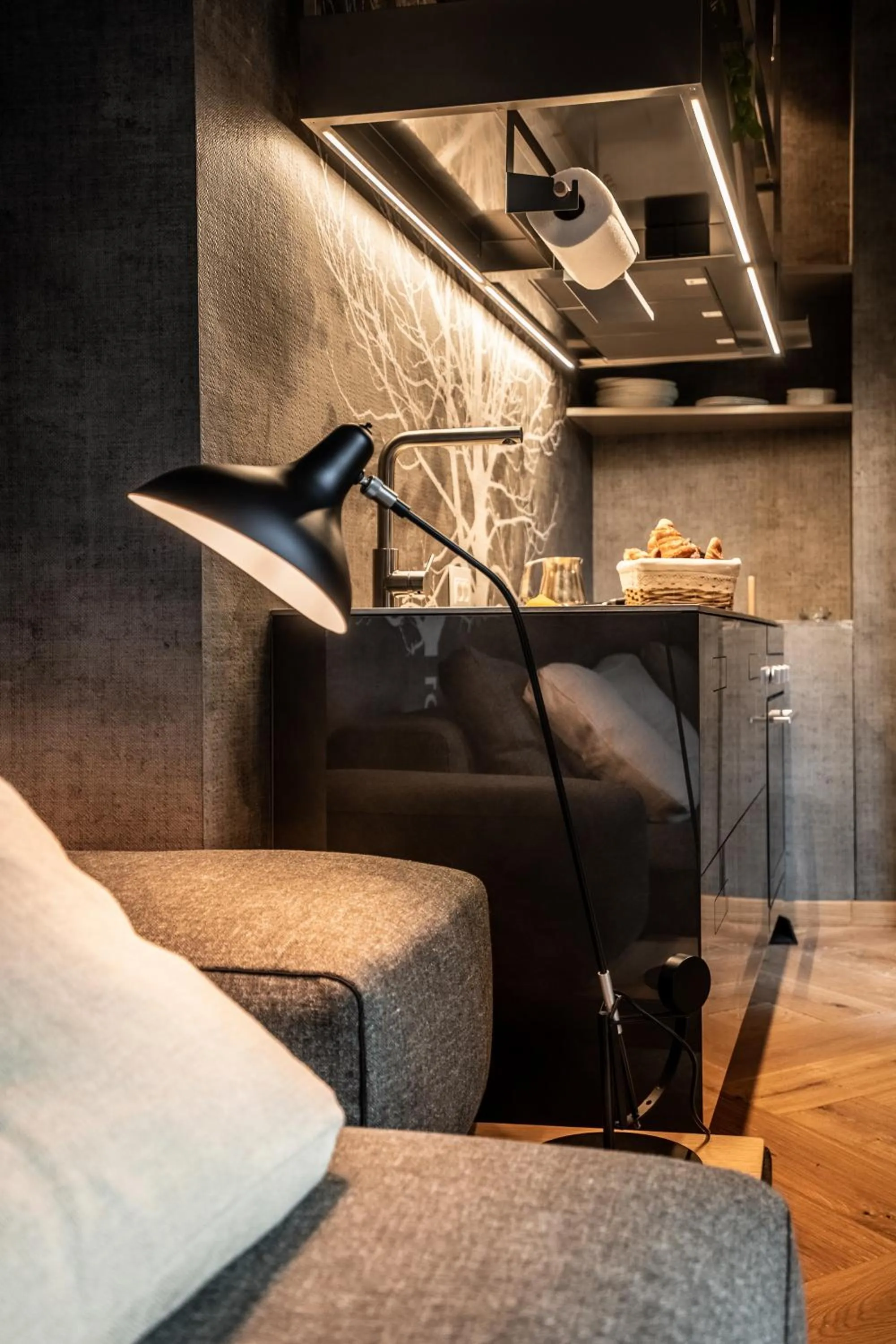 Kitchen or kitchenette in Oltrarno 1881 Apartments