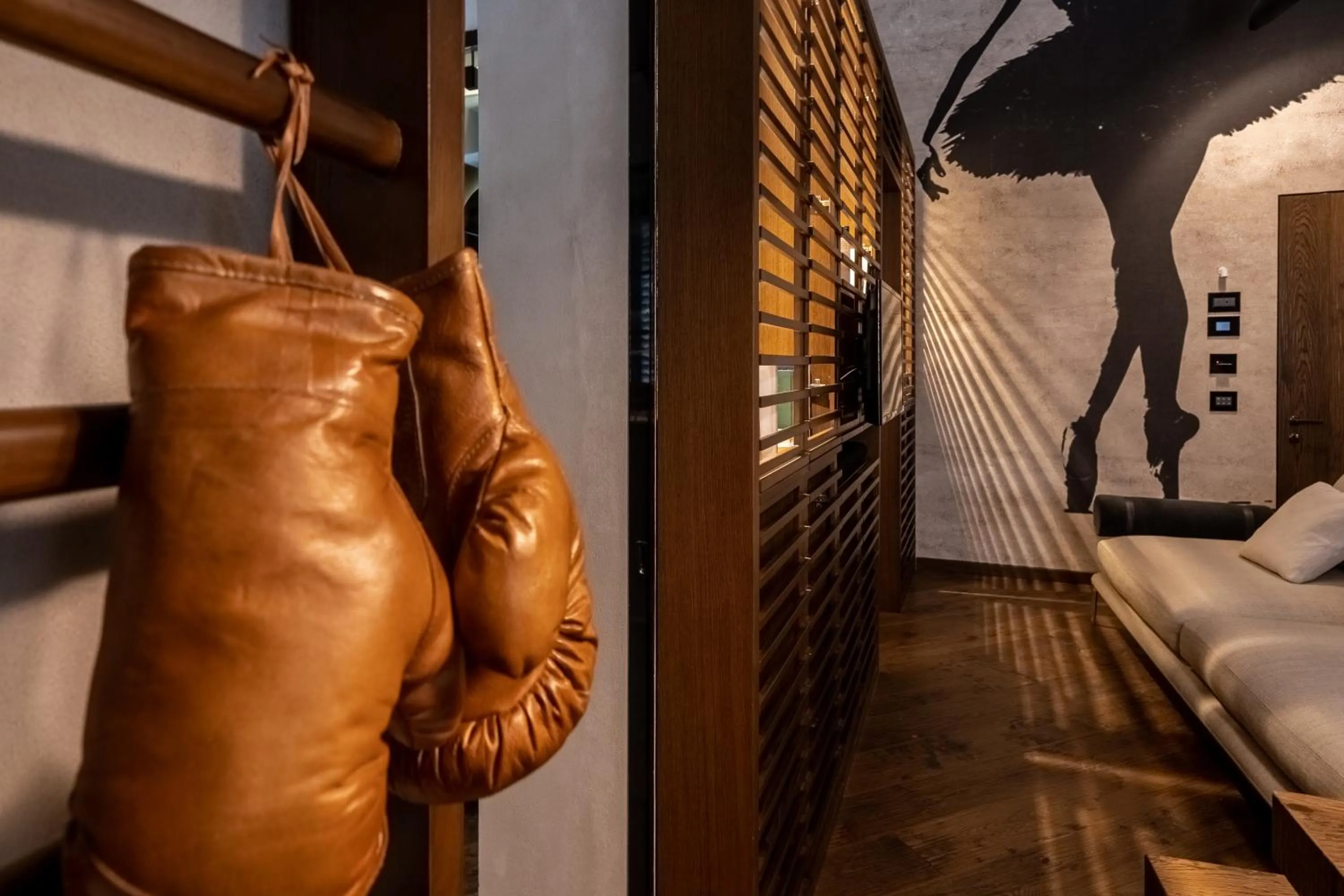 Living room, Bed in Oltrarno 1881 Apartments