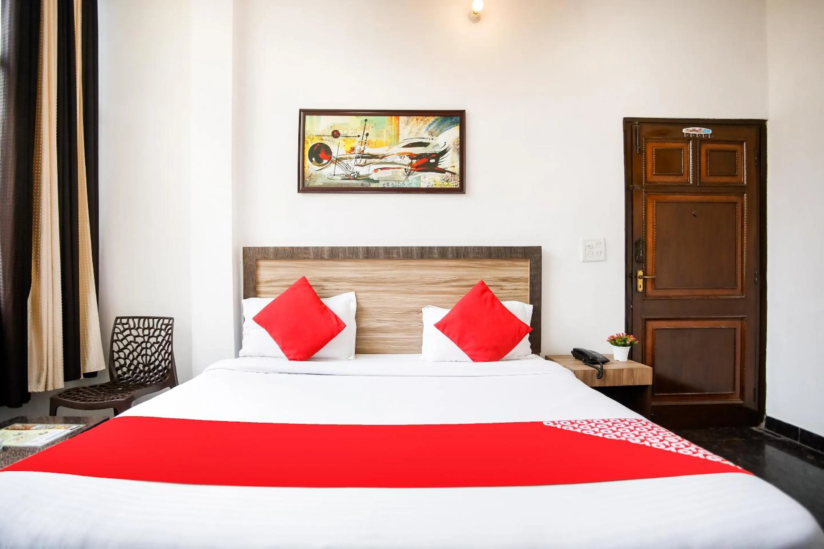 Bedroom in Hotel O SURYA INN