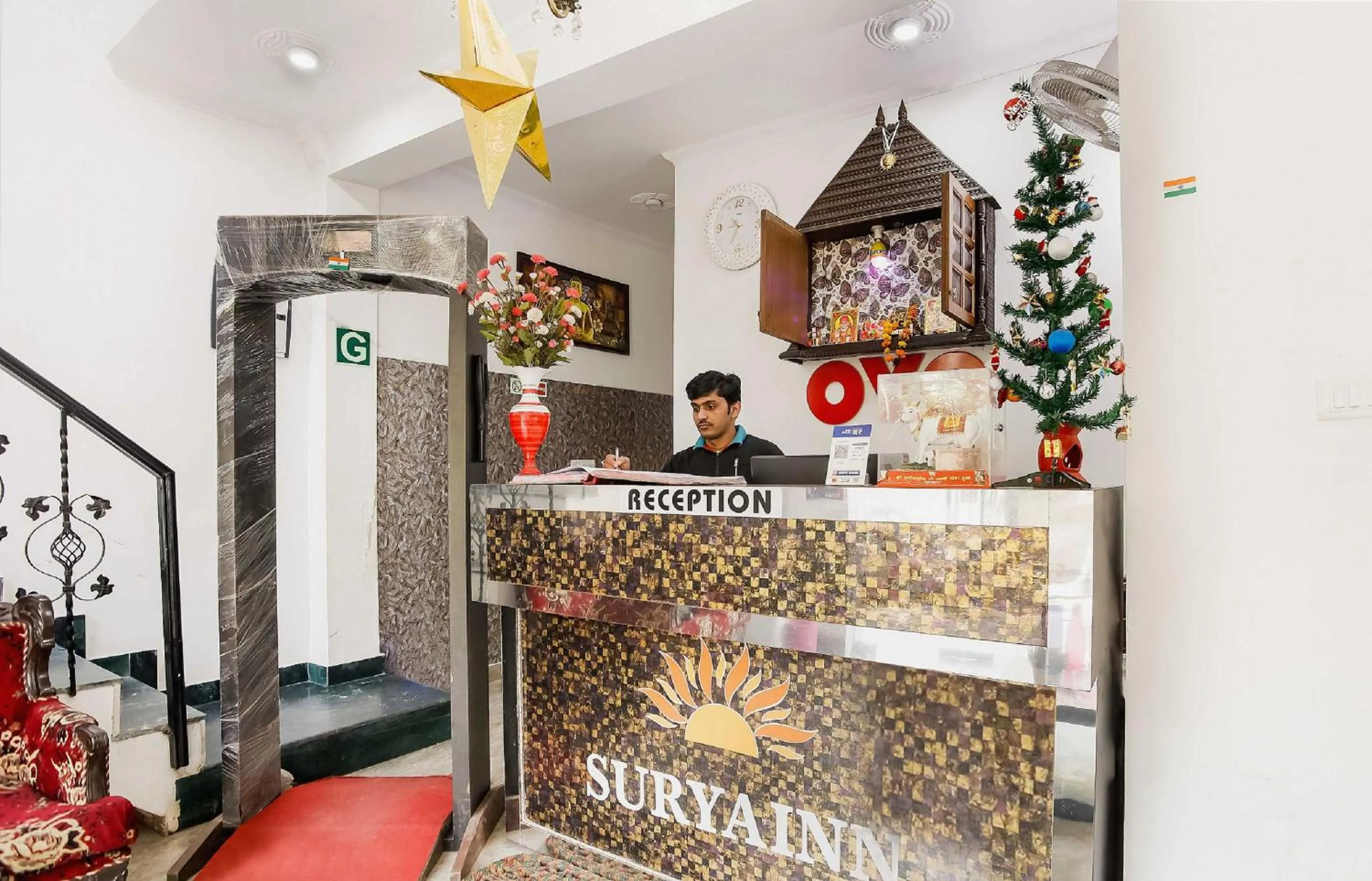 Lobby or reception in Hotel O SURYA INN