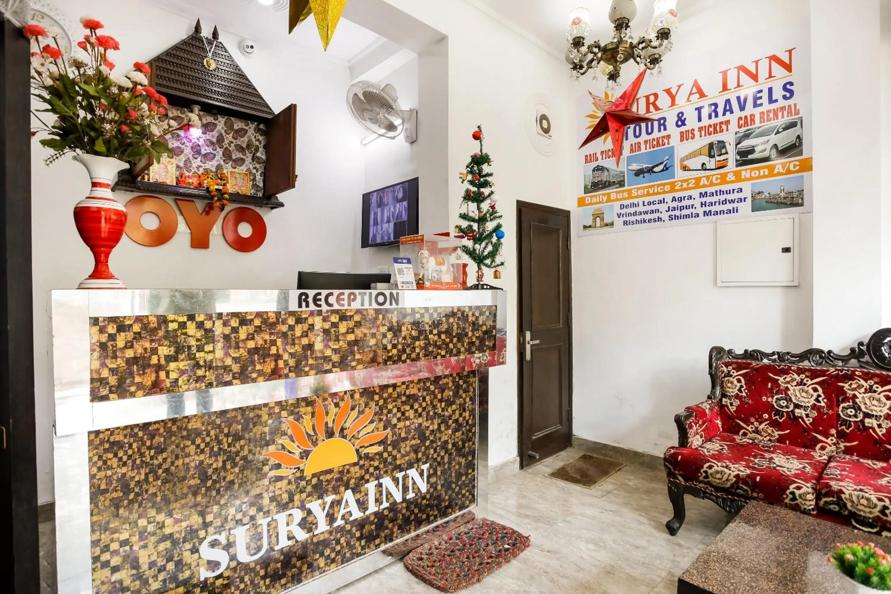 Lobby or reception in Hotel O SURYA INN