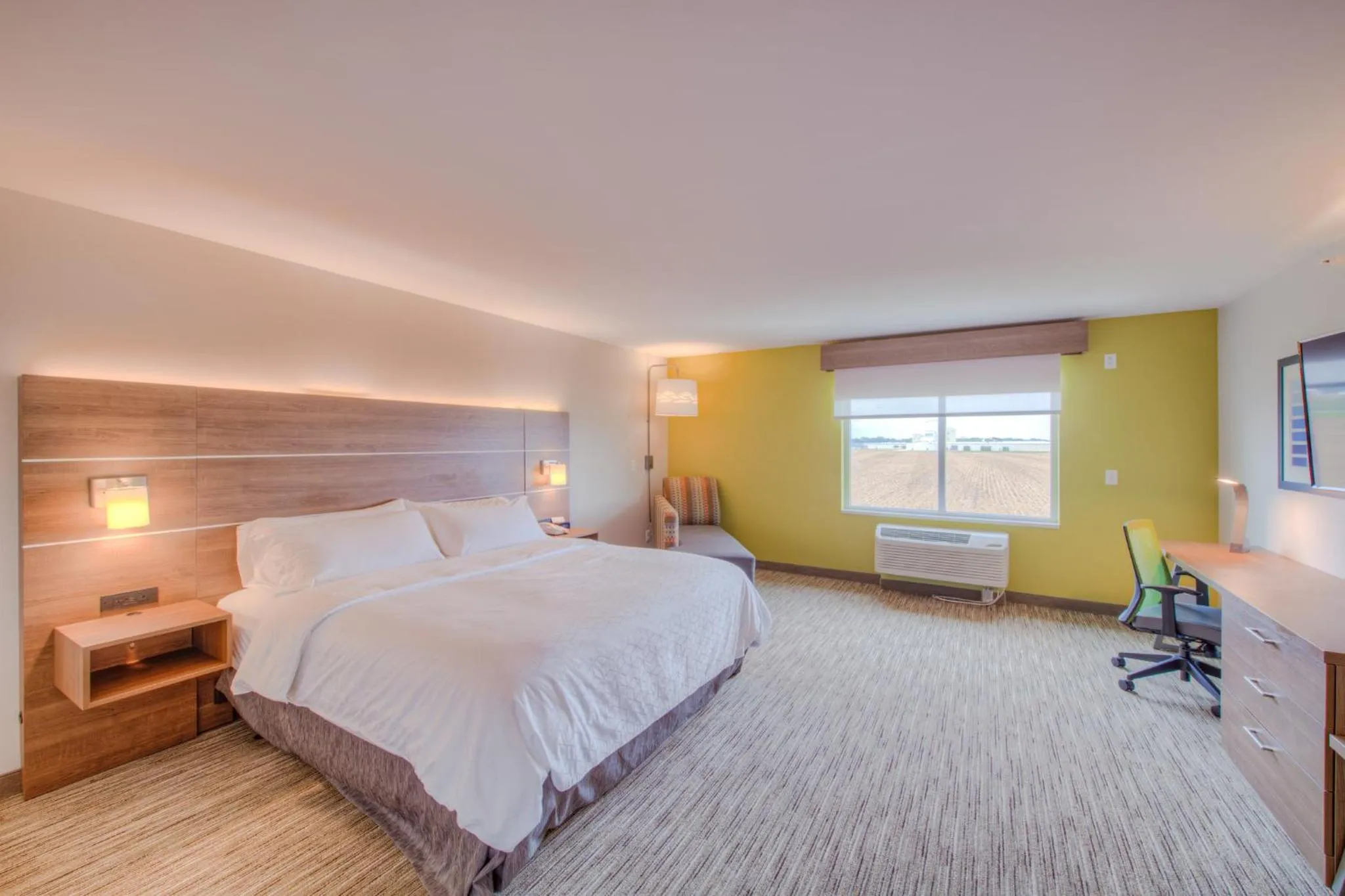 Photo of the whole room, Bed in Holiday Inn Express & Suites - Remington by IHG