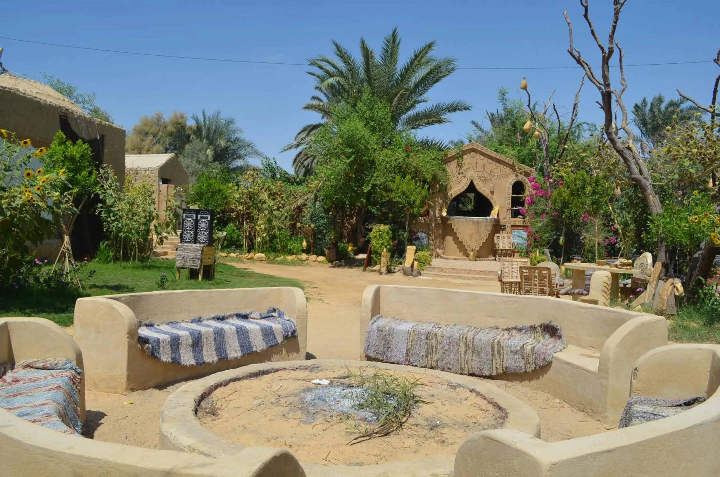 Garden view in Mountain Camp Ali Khaled