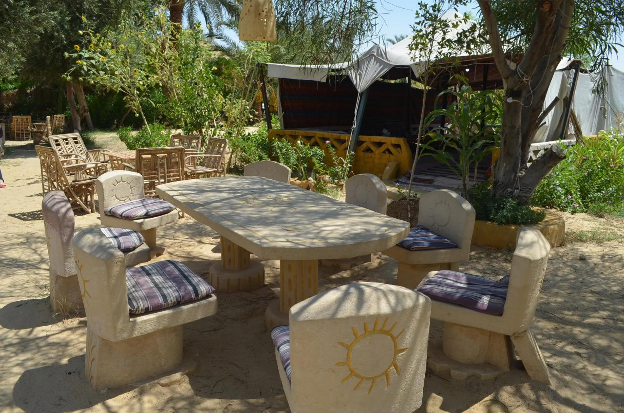 Patio in Mountain Camp Ali Khaled