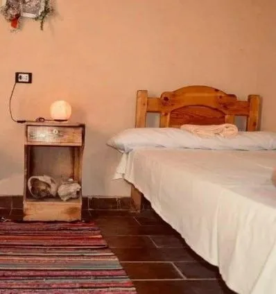 Bed in Mountain Camp Ali Khaled