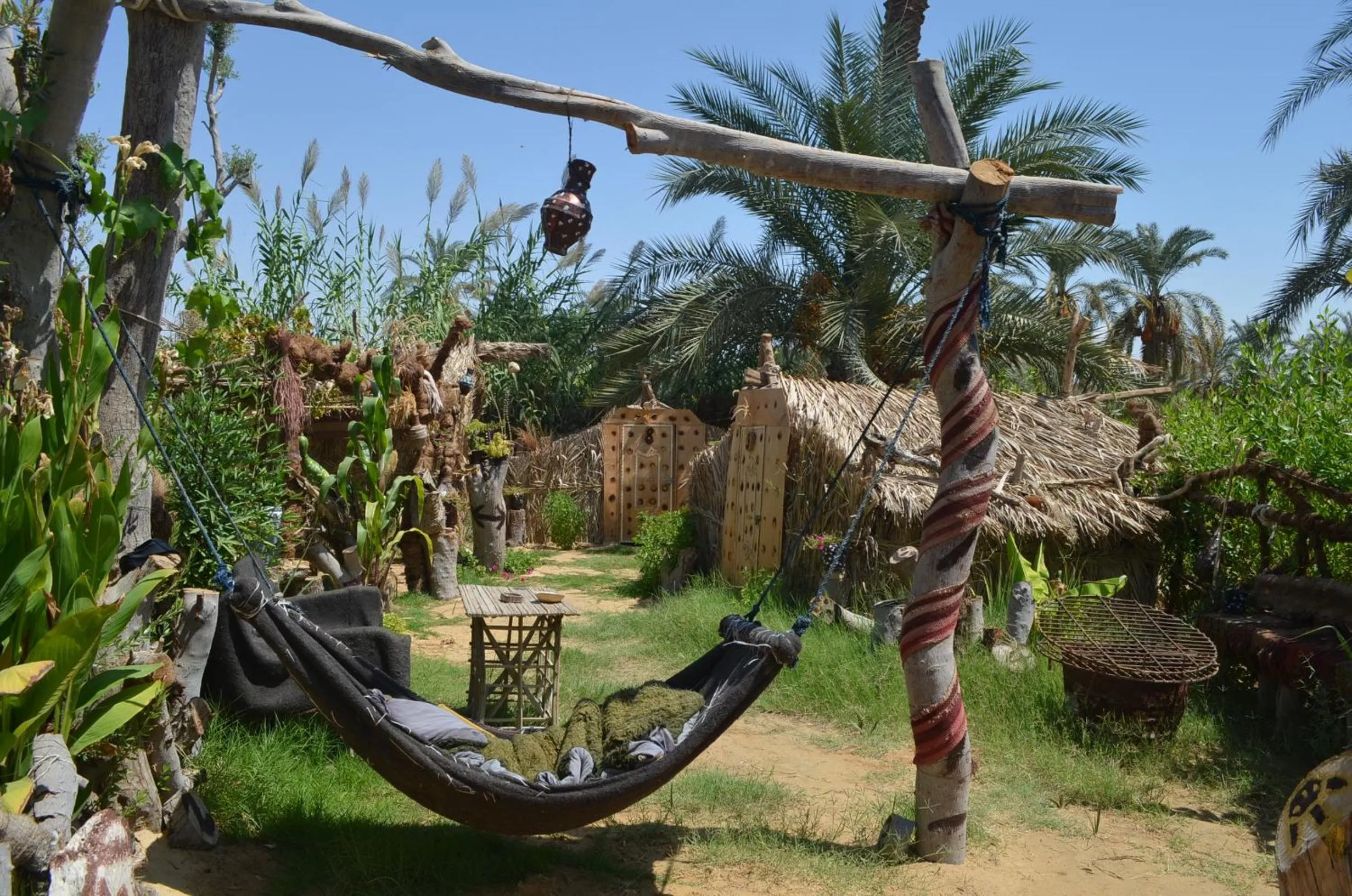 Garden view in Mountain Camp Ali Khaled