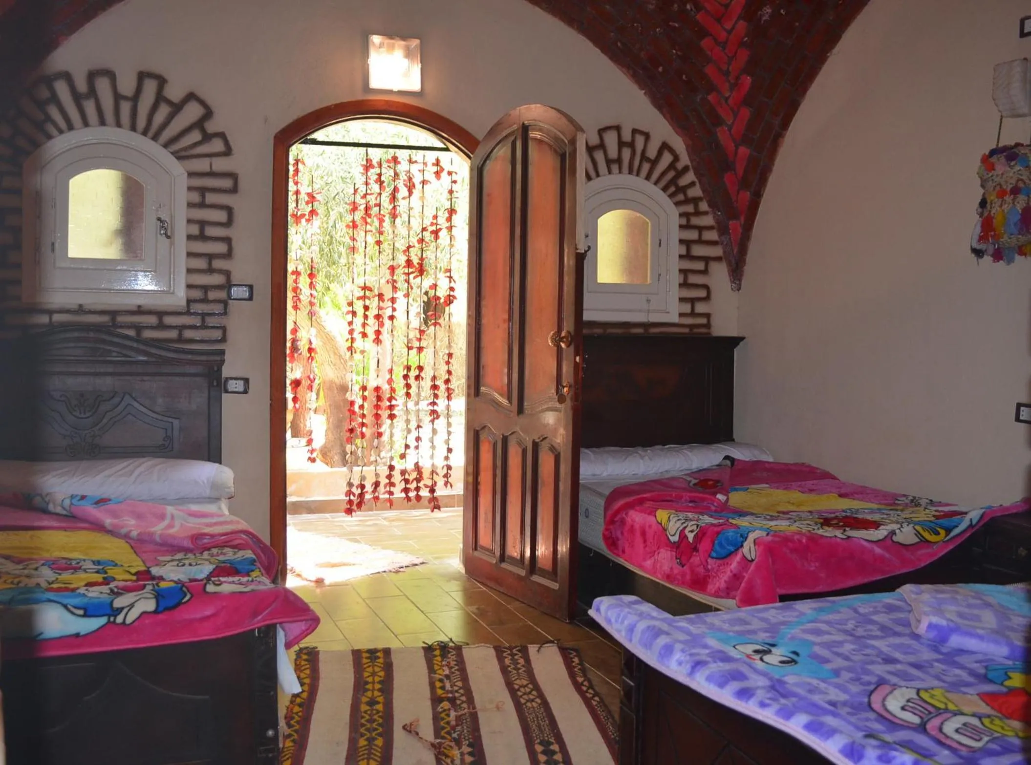 Bed in Mountain Camp Ali Khaled