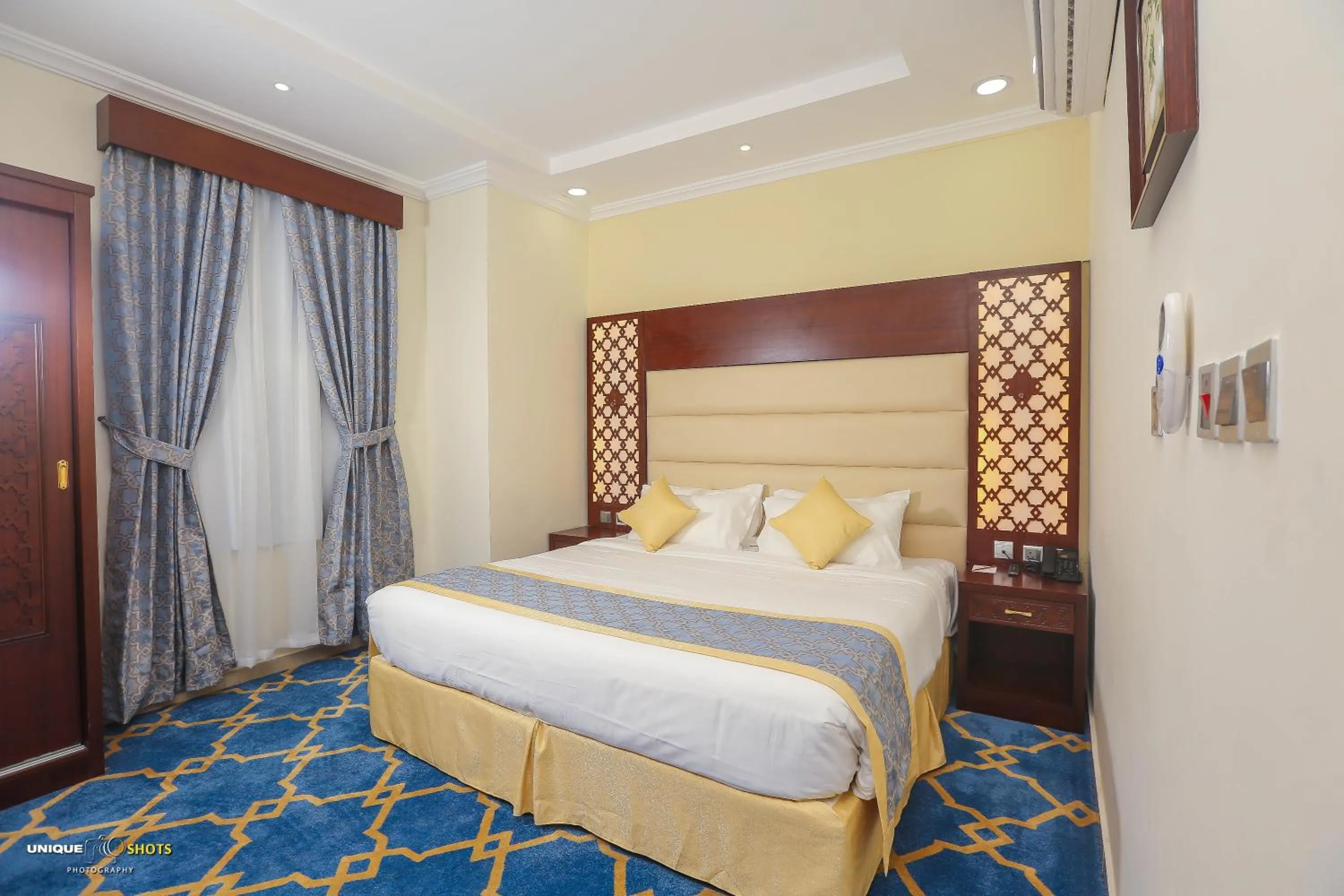 Bed in Jeddah Oasis Hotel