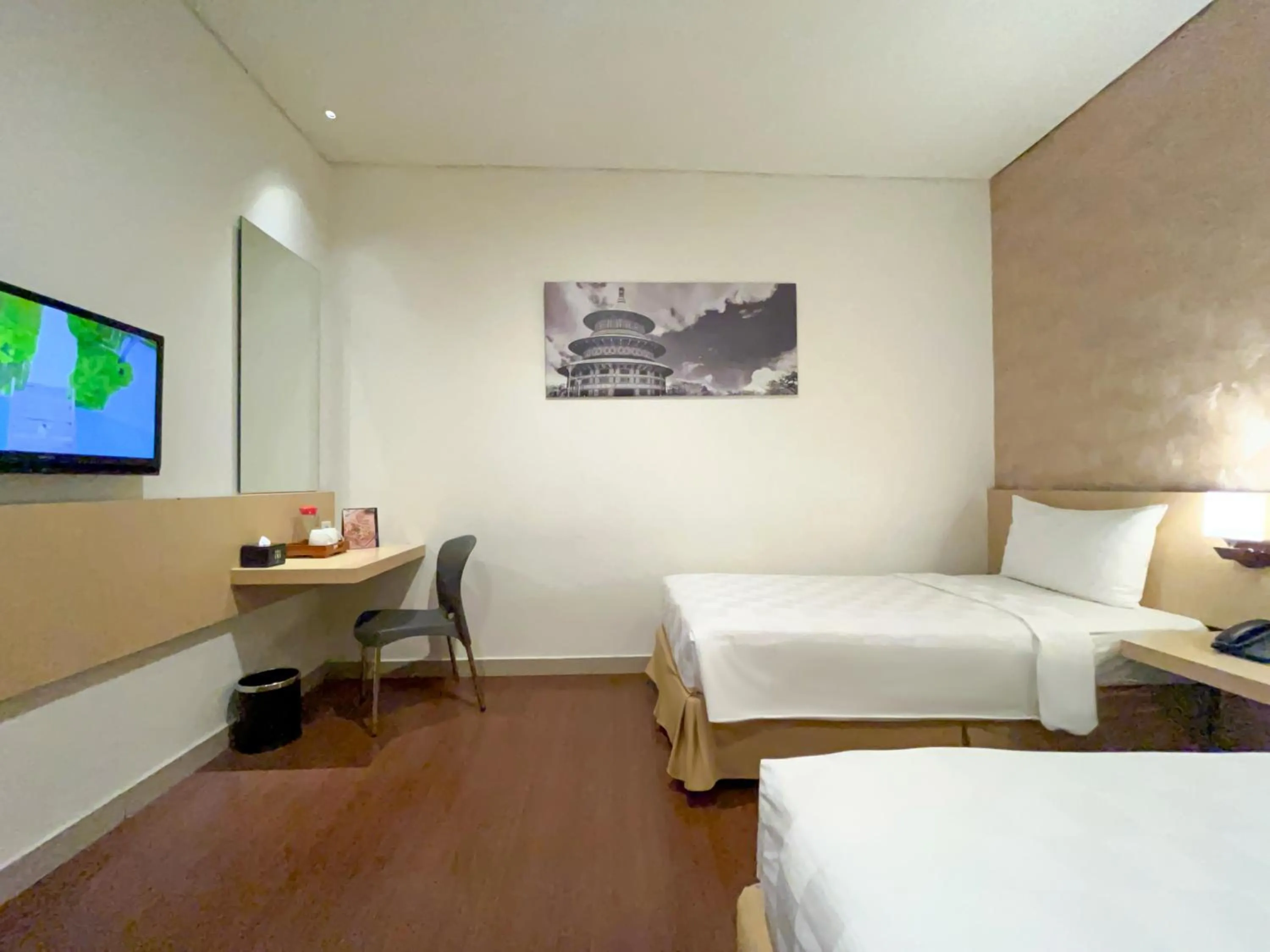 Bed in Hotel 88 Embong Malang Tunjungan Surabaya by WH - Breakfast with The Best View on The Highest Floor and Strategic Location in The City Center