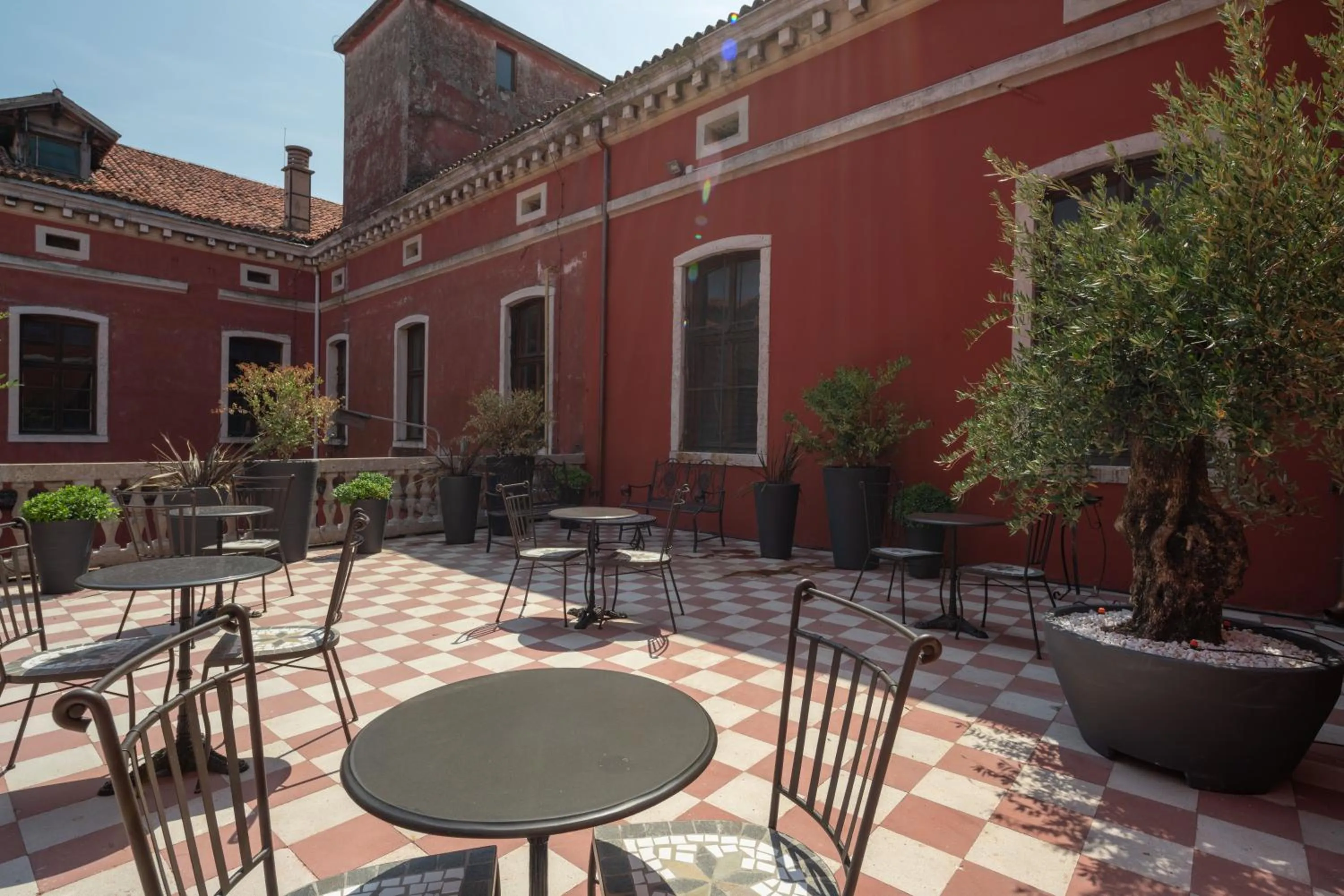 Balcony/Terrace in Hotel Palazzo Martinelli Dolfin