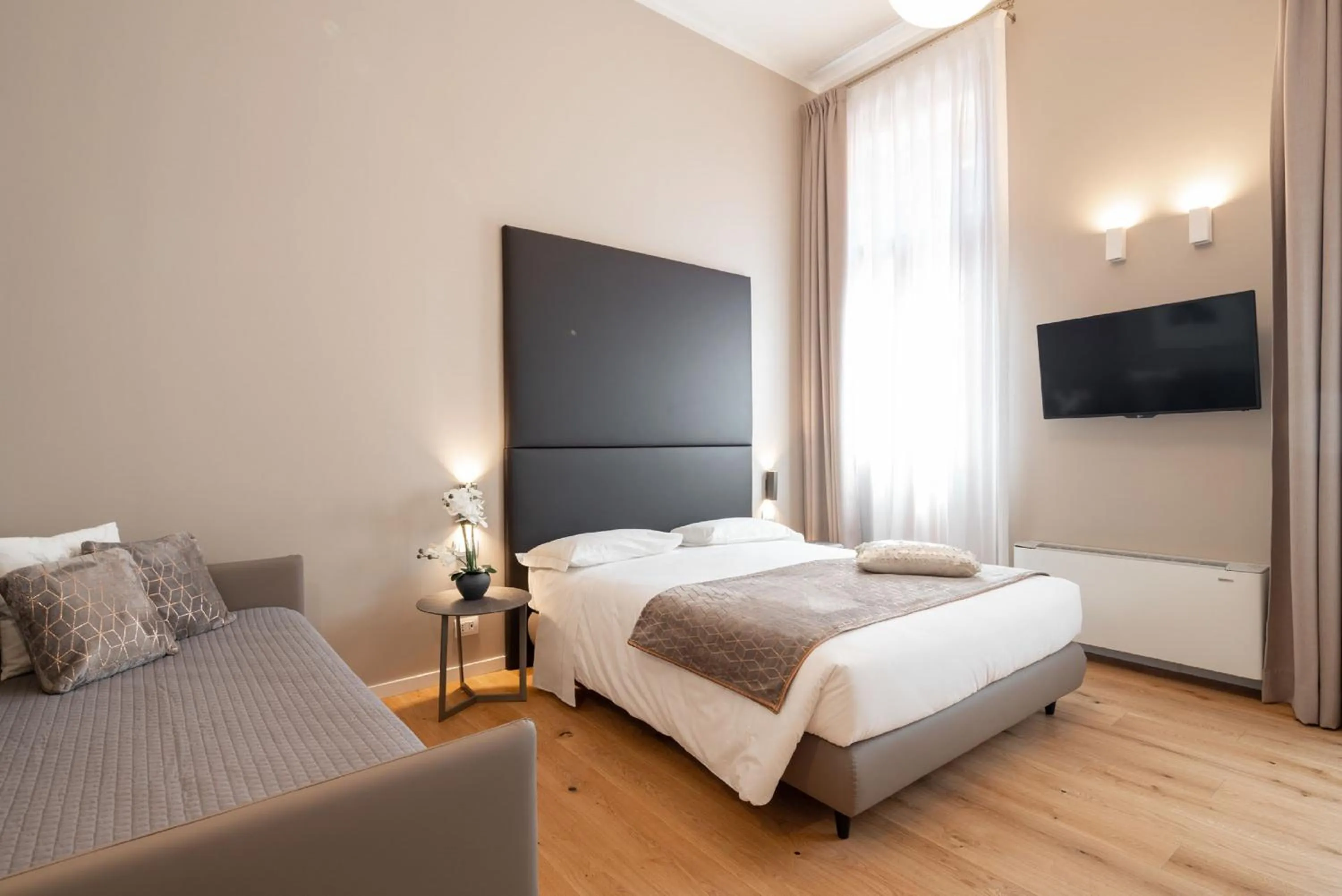 Bedroom, Bed in Hotel Palazzo Martinelli Dolfin