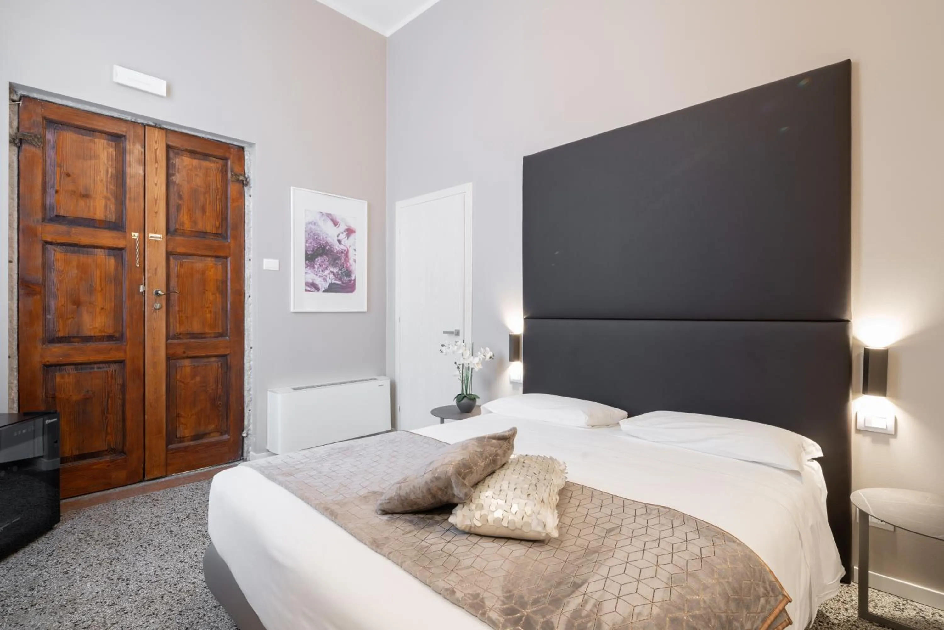 Bedroom, Bed in Hotel Palazzo Martinelli Dolfin