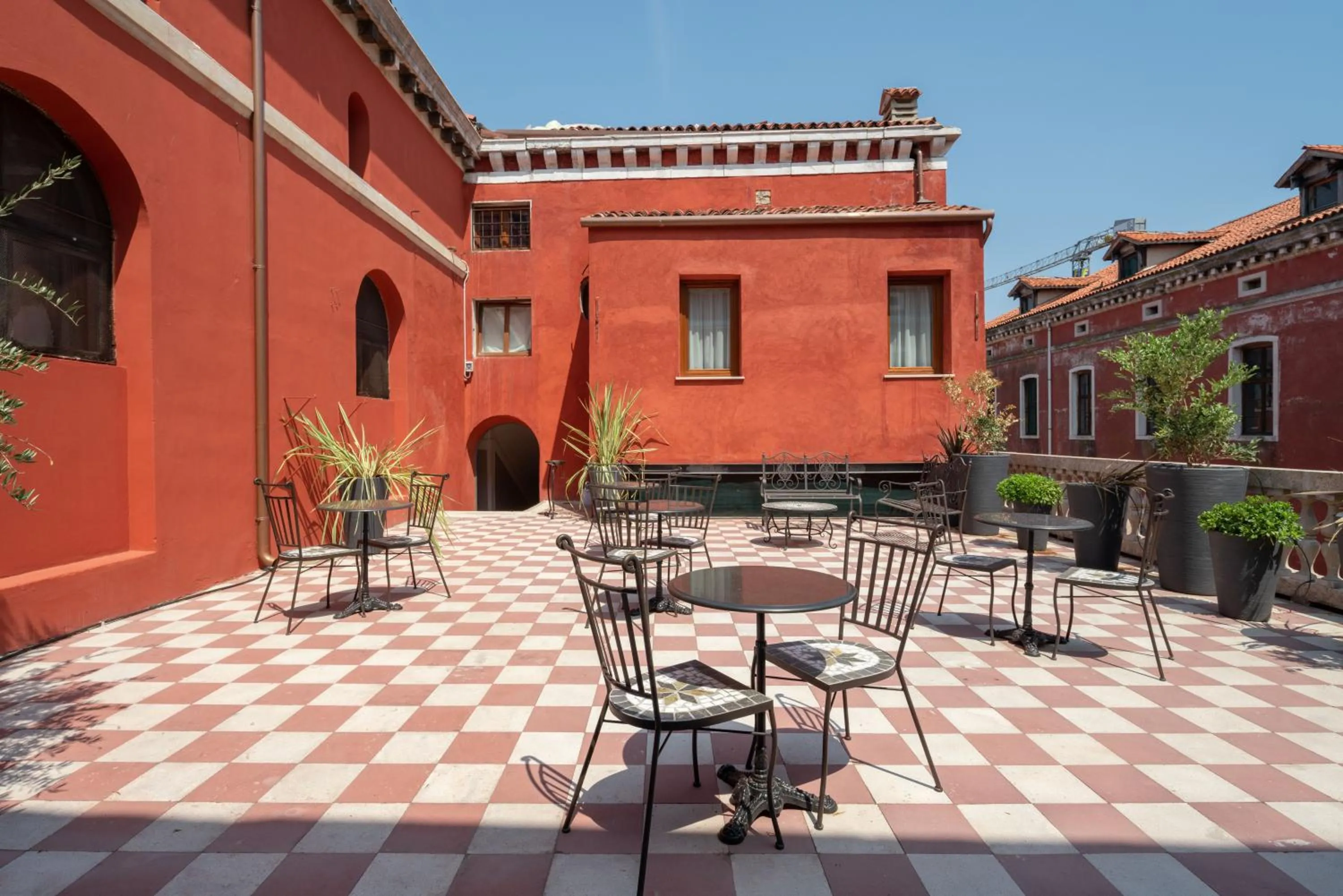 Balcony/Terrace in Hotel Palazzo Martinelli Dolfin