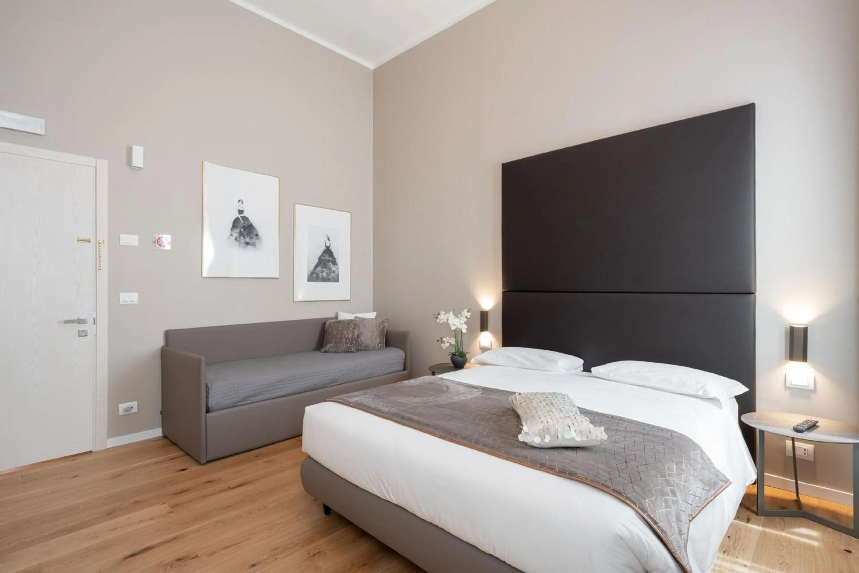 Bedroom, Bed in Hotel Palazzo Martinelli Dolfin