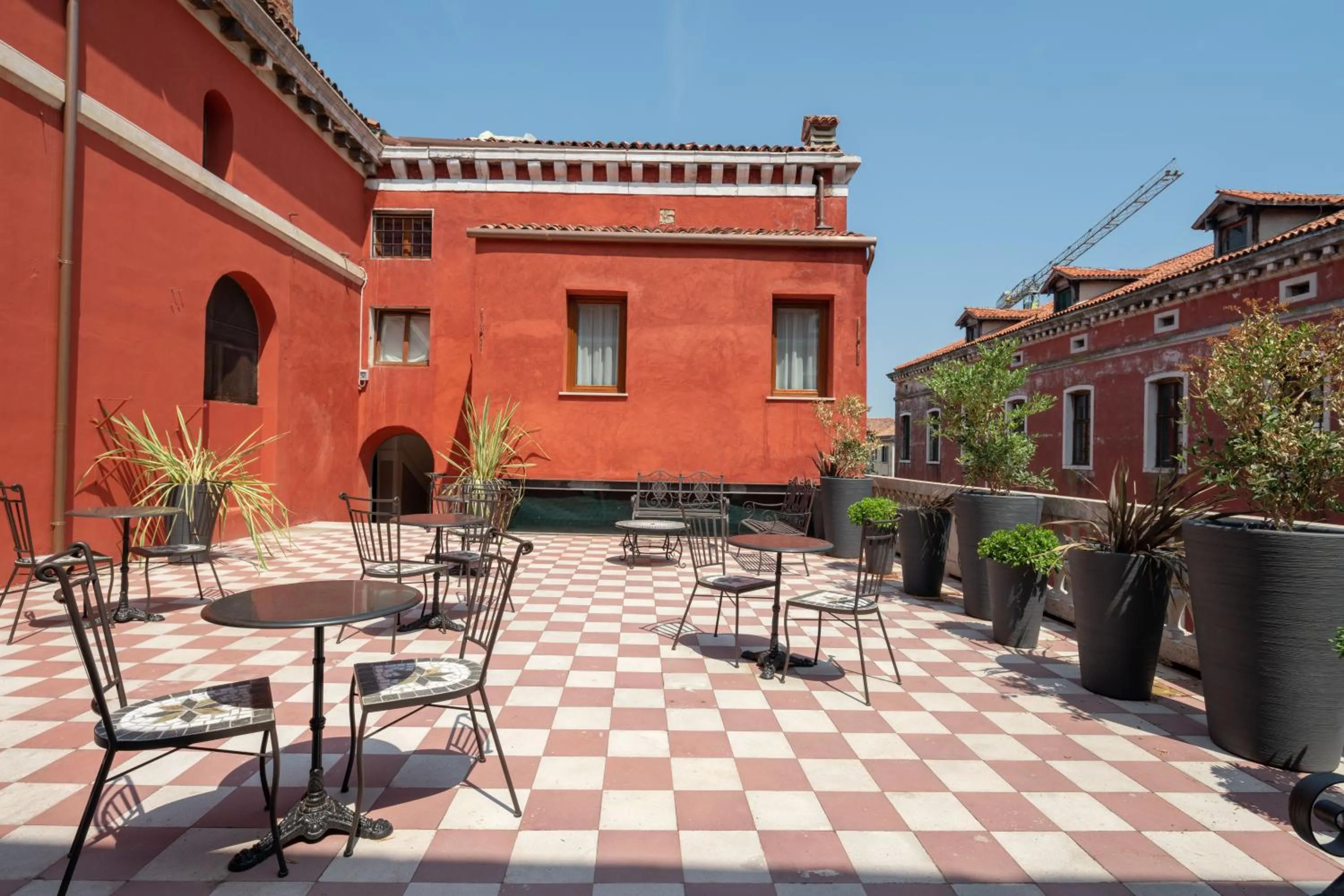 Balcony/Terrace in Hotel Palazzo Martinelli Dolfin
