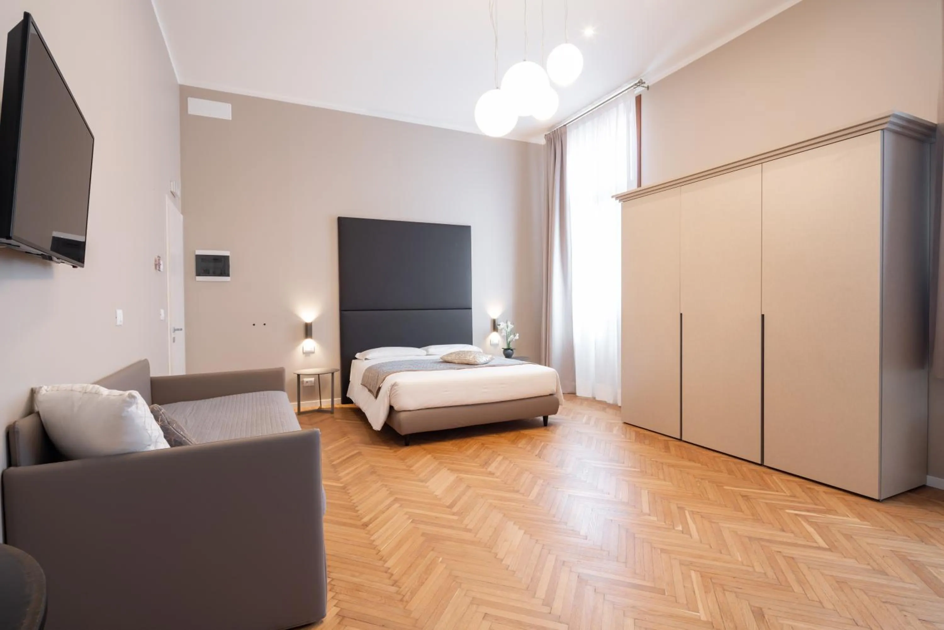 Bedroom, Bed in Hotel Palazzo Martinelli Dolfin