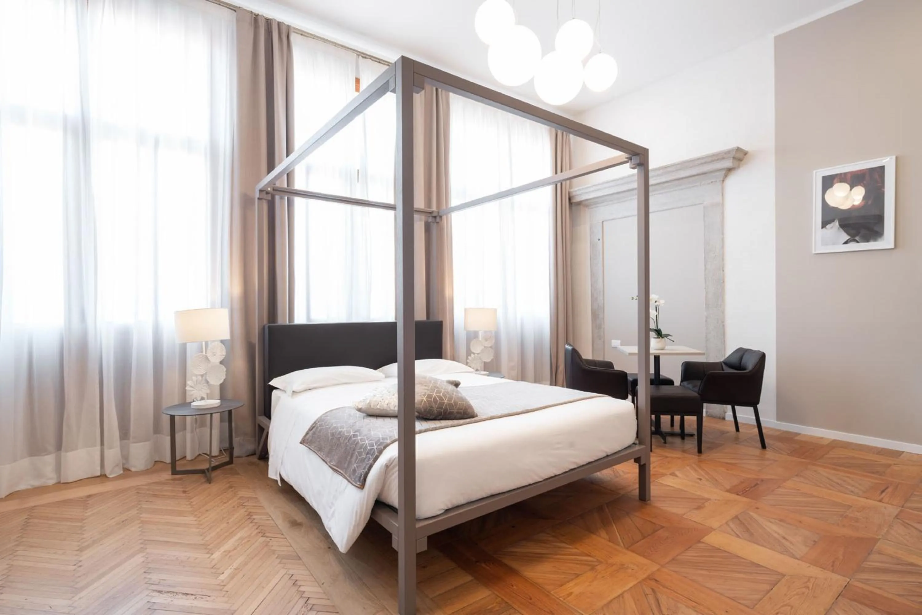 Bedroom, Bed in Hotel Palazzo Martinelli Dolfin