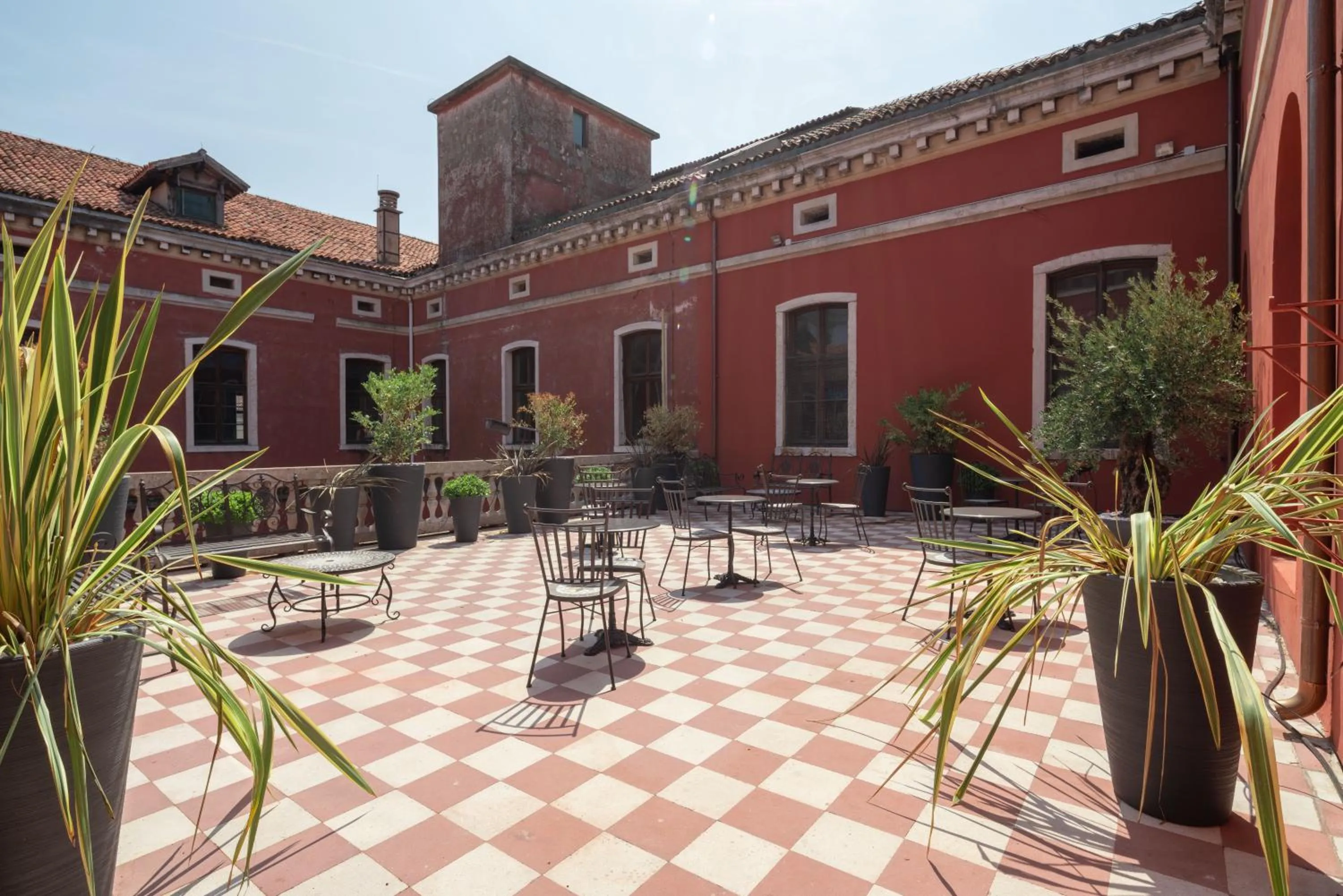 Balcony/Terrace in Hotel Palazzo Martinelli Dolfin