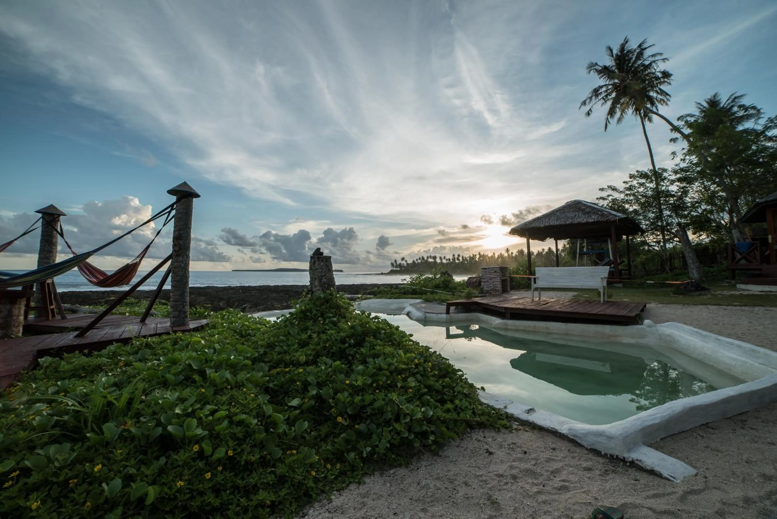 Garden in Simeulue Surflodges
