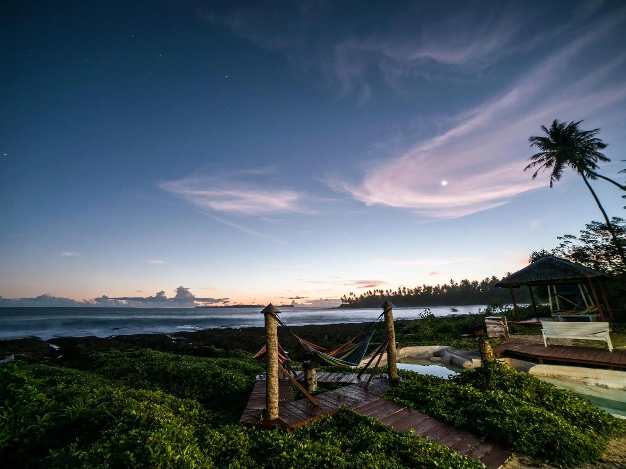 View (from property/room) in Simeulue Surflodges
