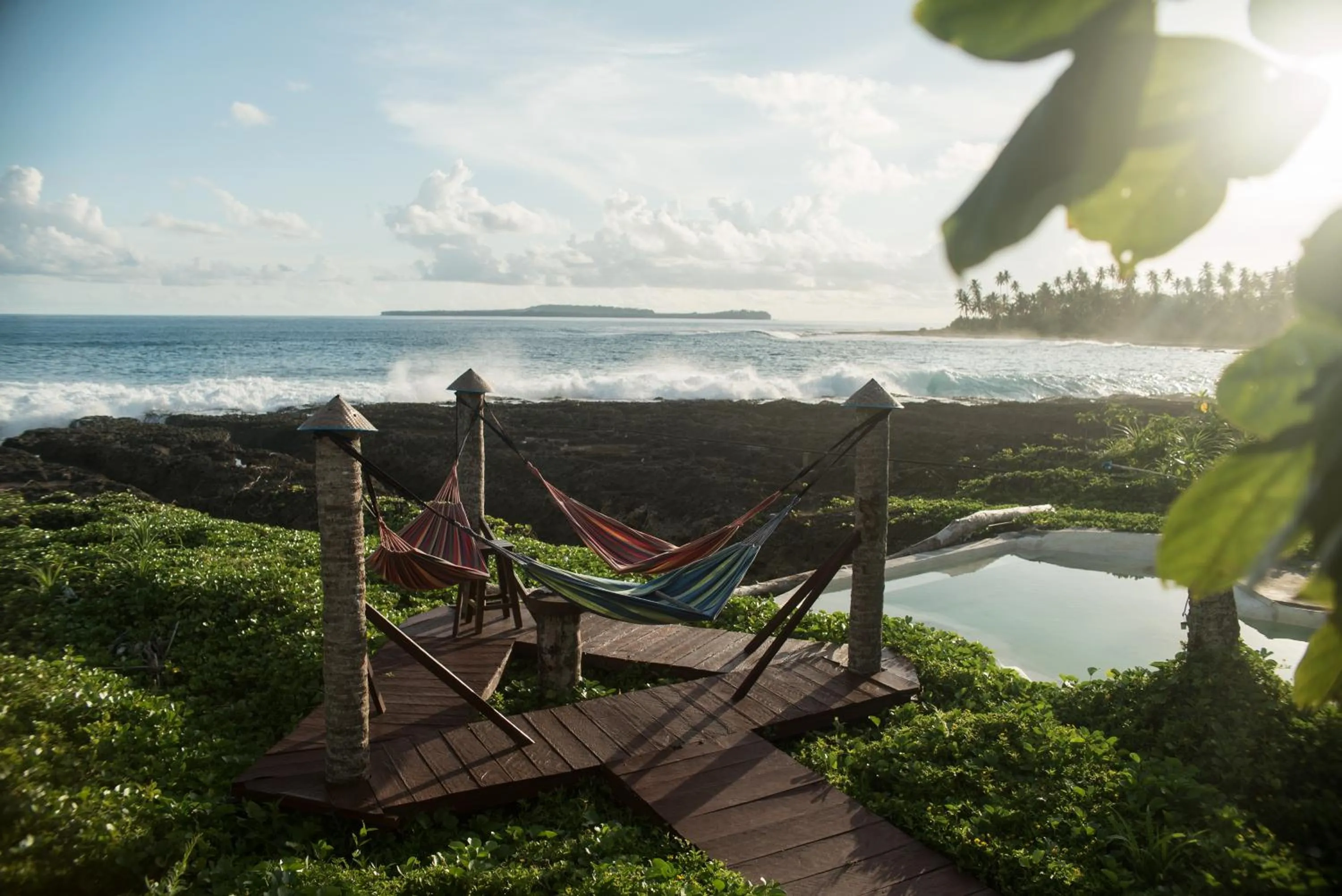 Garden in Simeulue Surflodges