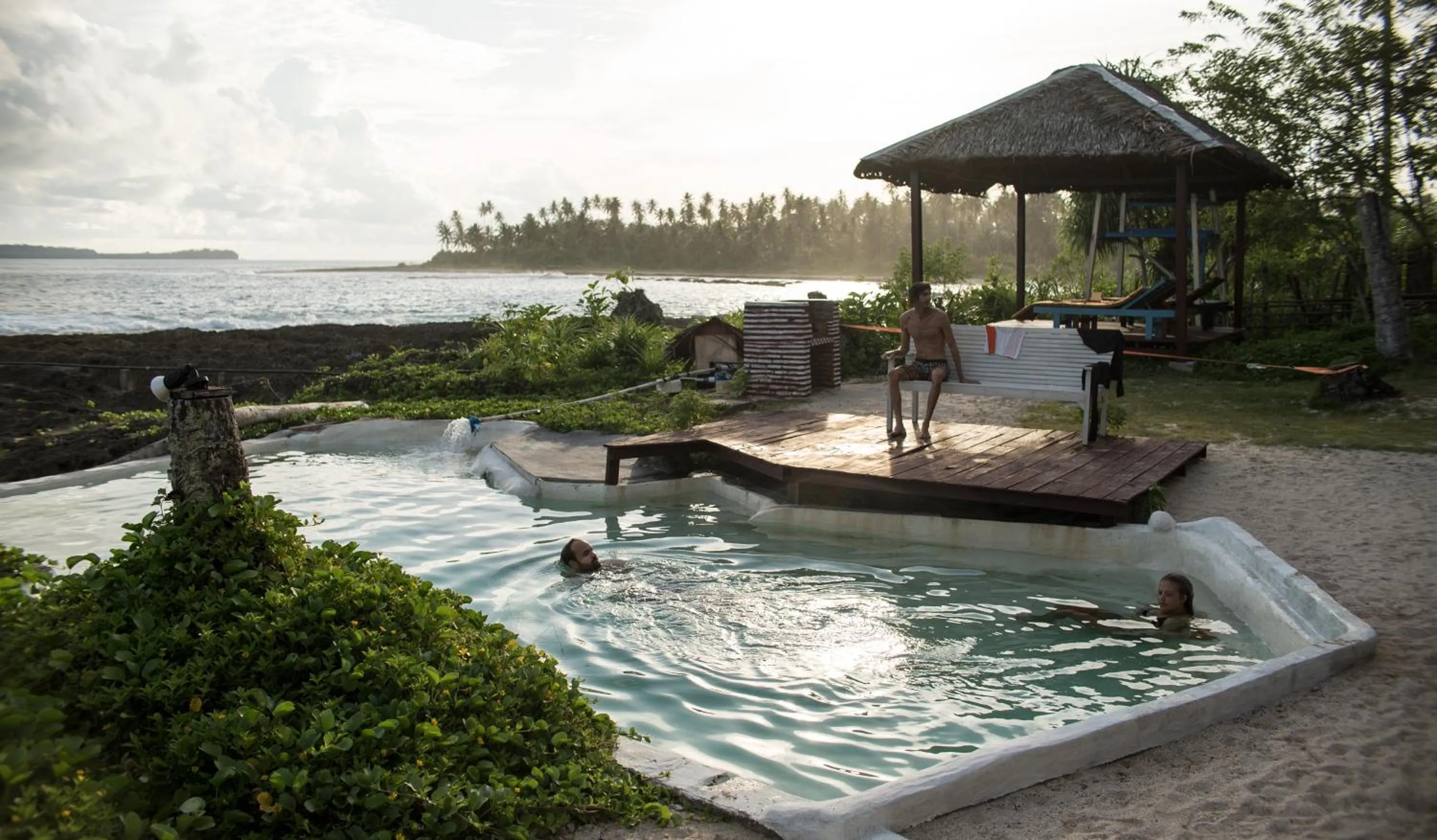 BBQ facilities in Simeulue Surflodges