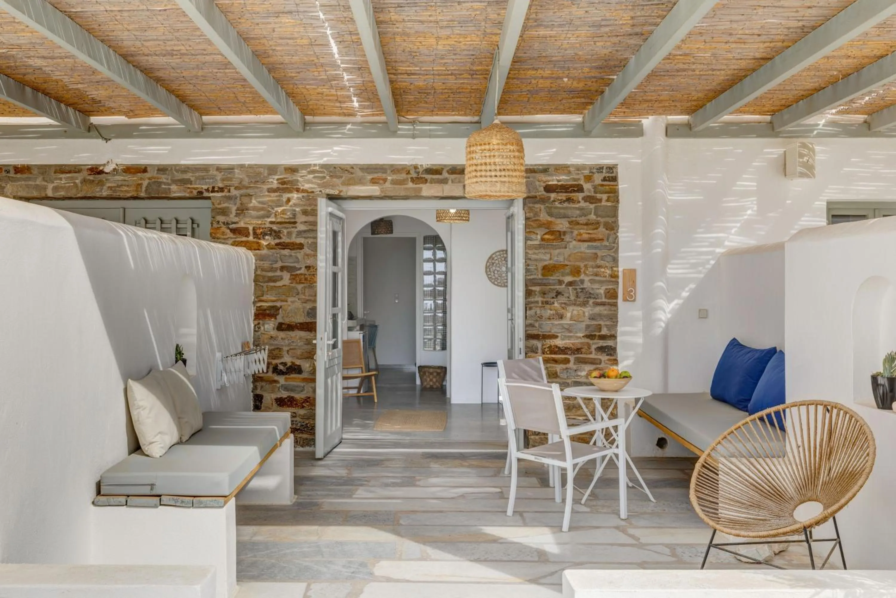 Balcony/Terrace in Thalassa Naxos