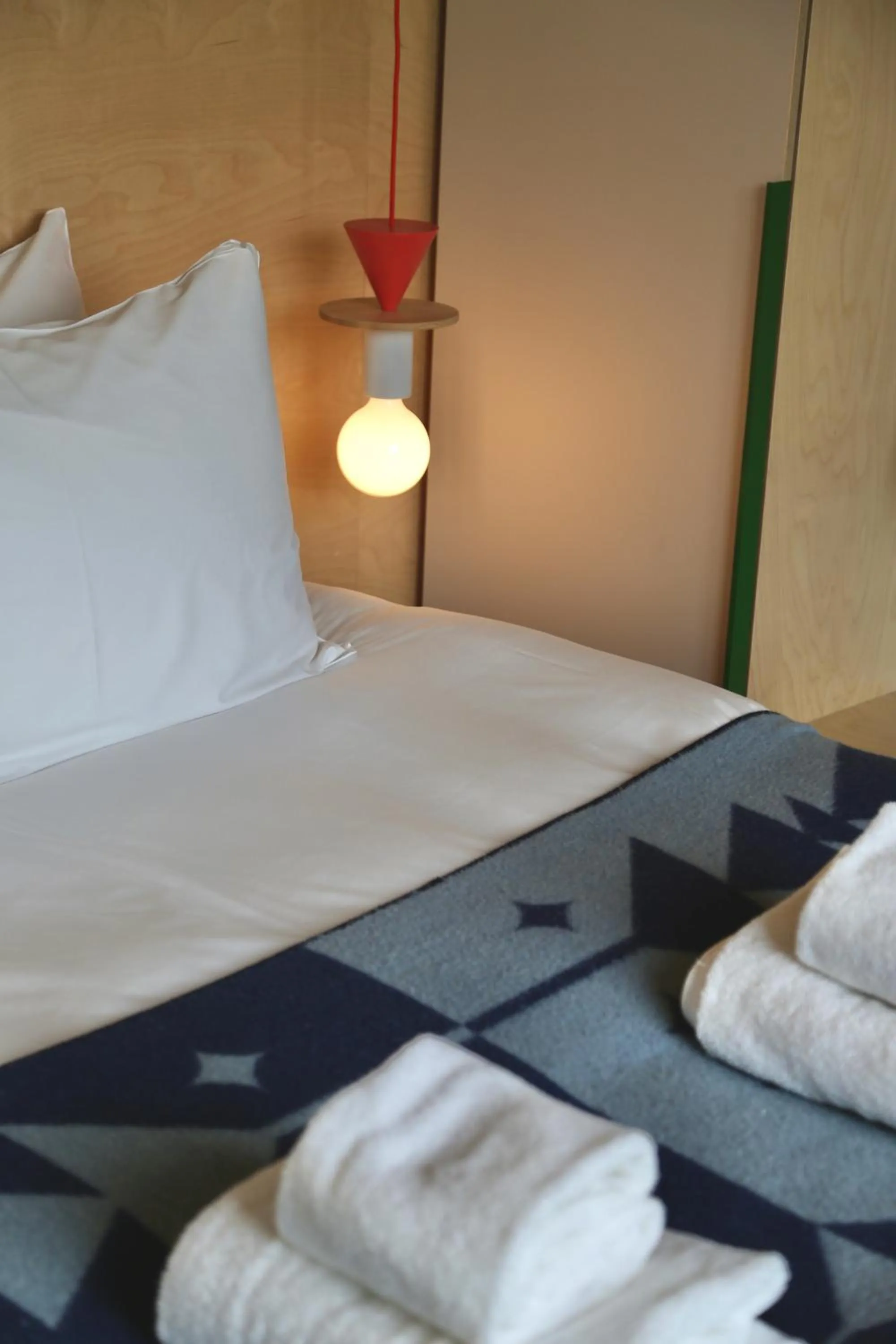 Bed in Basecamp Amsterdam