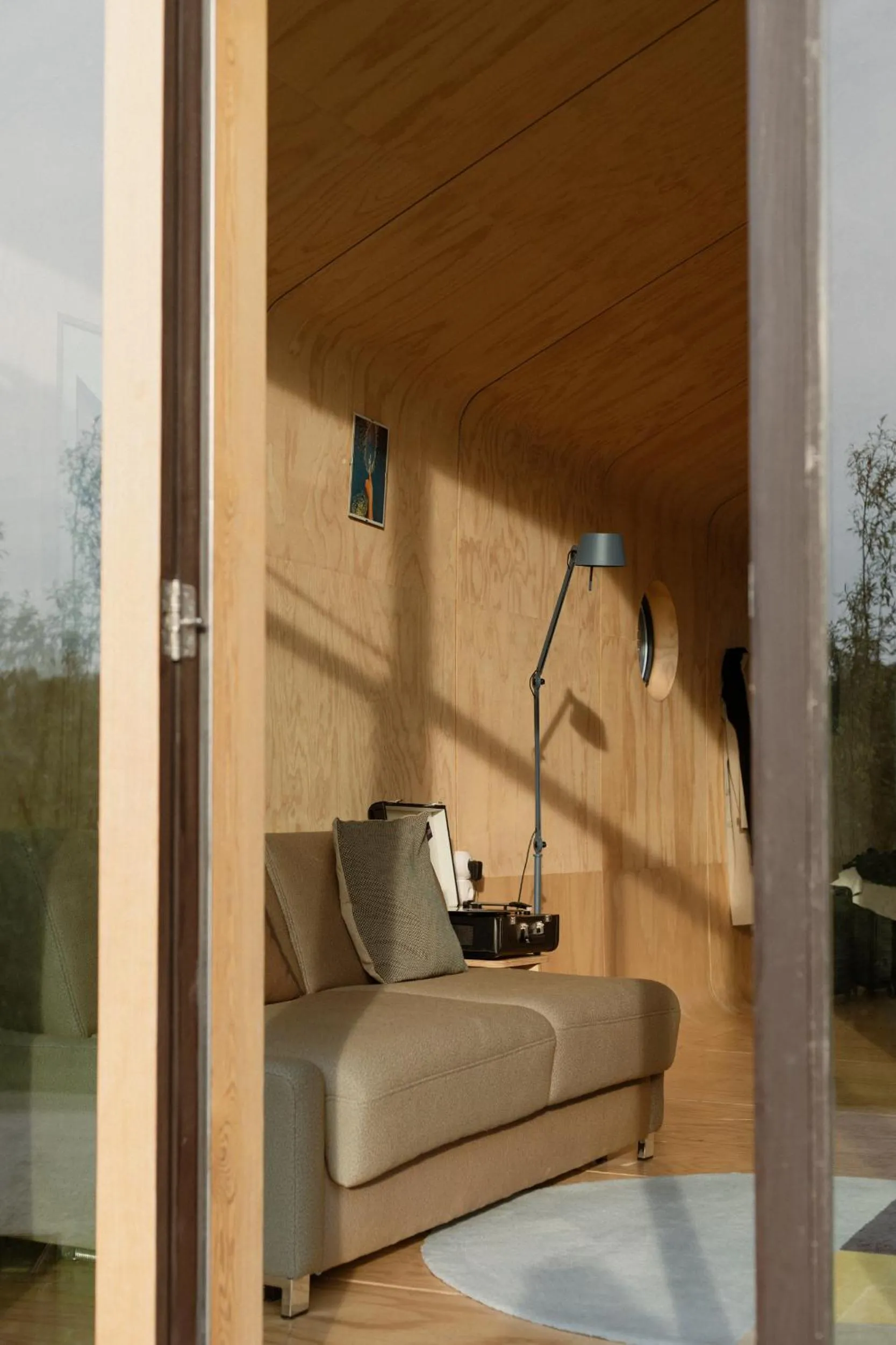 Seating area in Basecamp Amsterdam