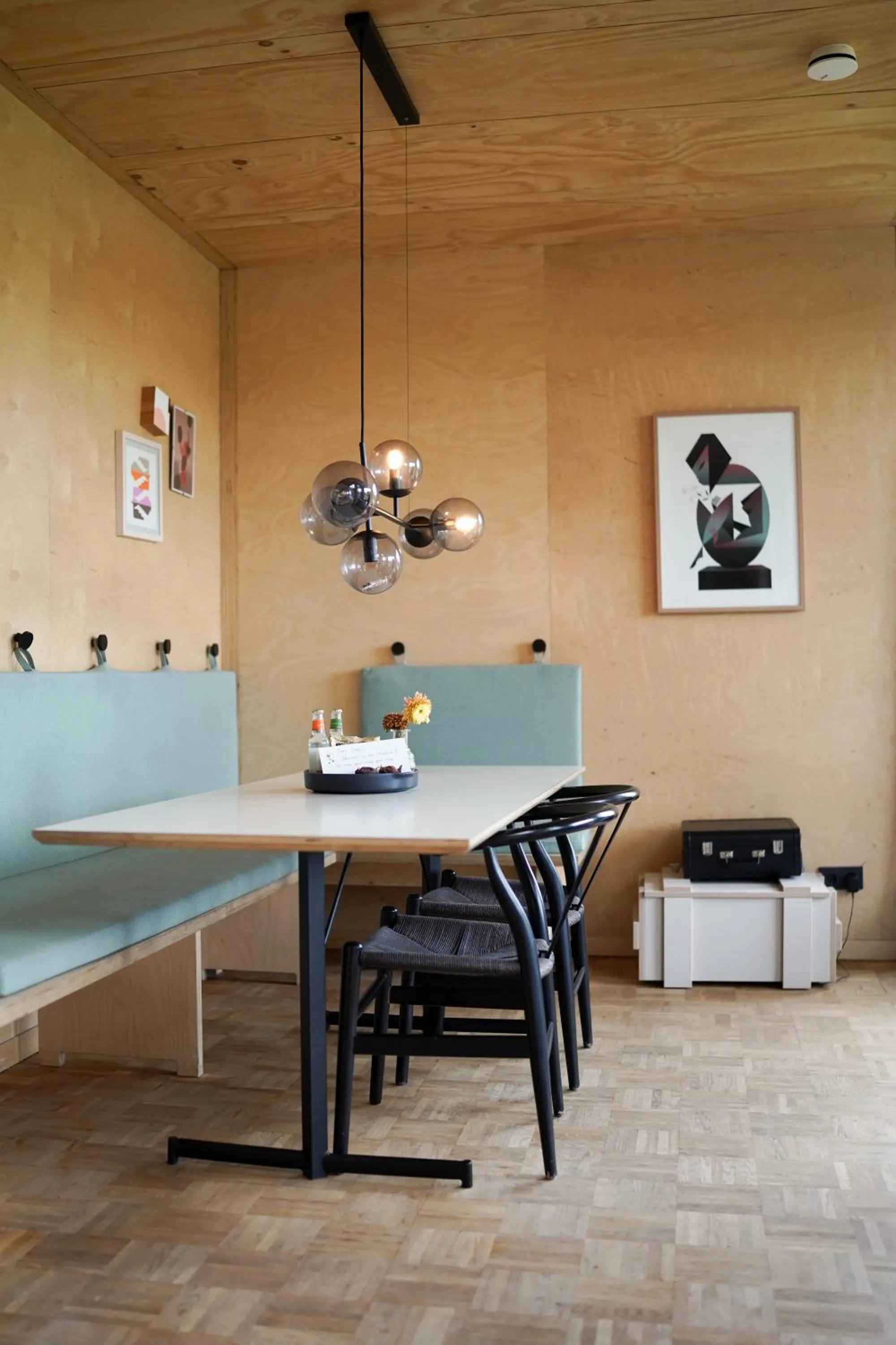 Living room in Basecamp Amsterdam